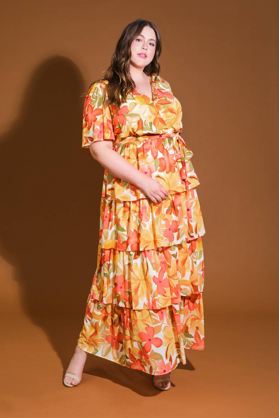 CONSISTENTLY CONFIDENT WOVEN MIDI DRESS - MaraFormigone