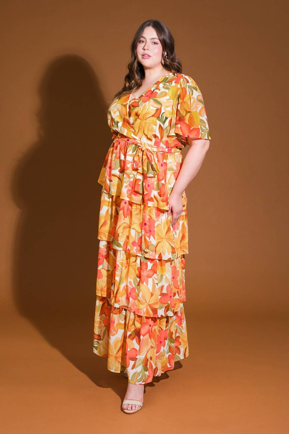 CONSISTENTLY CONFIDENT WOVEN MIDI DRESS - MaraFormigone