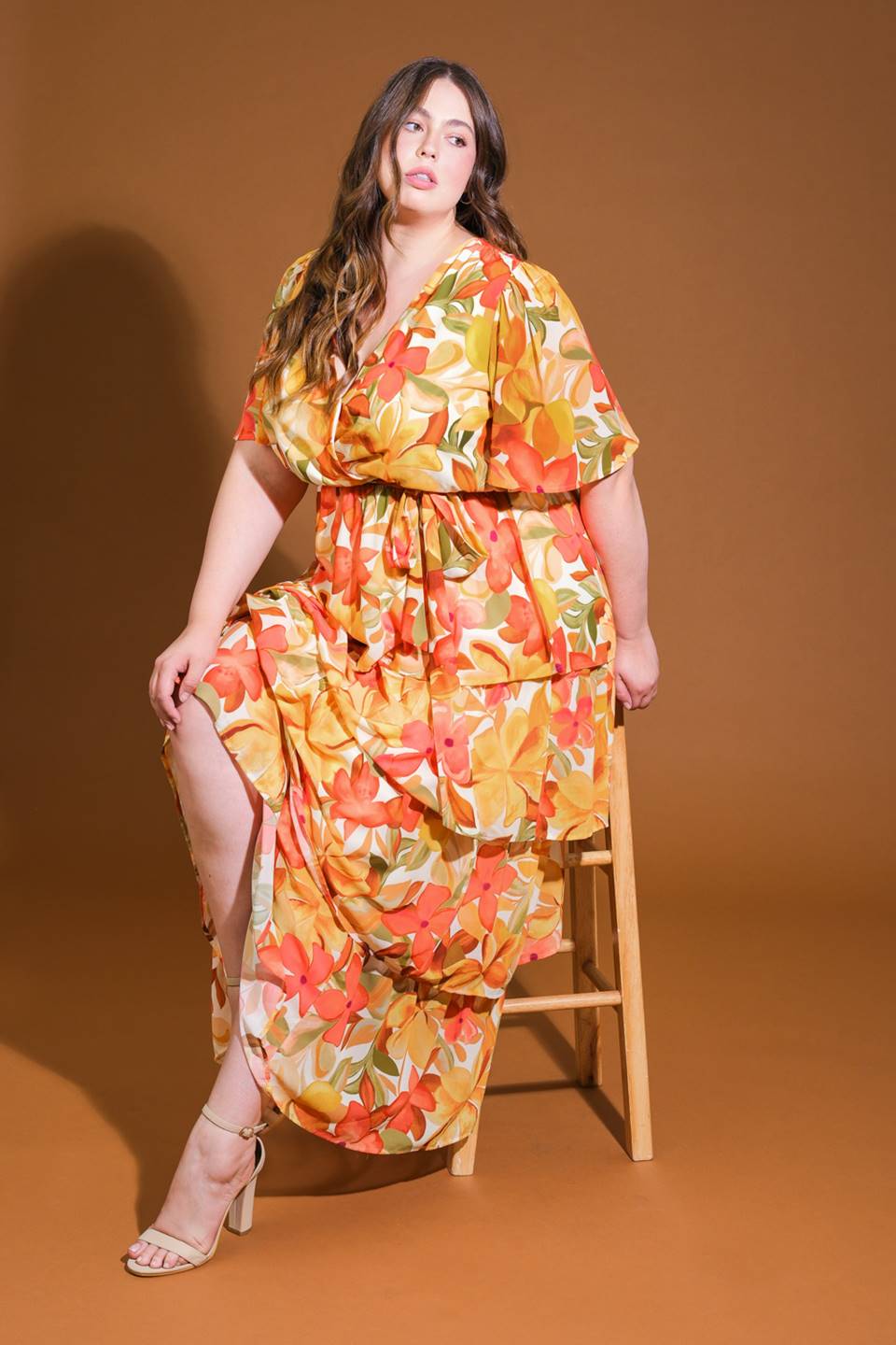 CONSISTENTLY CONFIDENT WOVEN MIDI DRESS - MaraFormigone