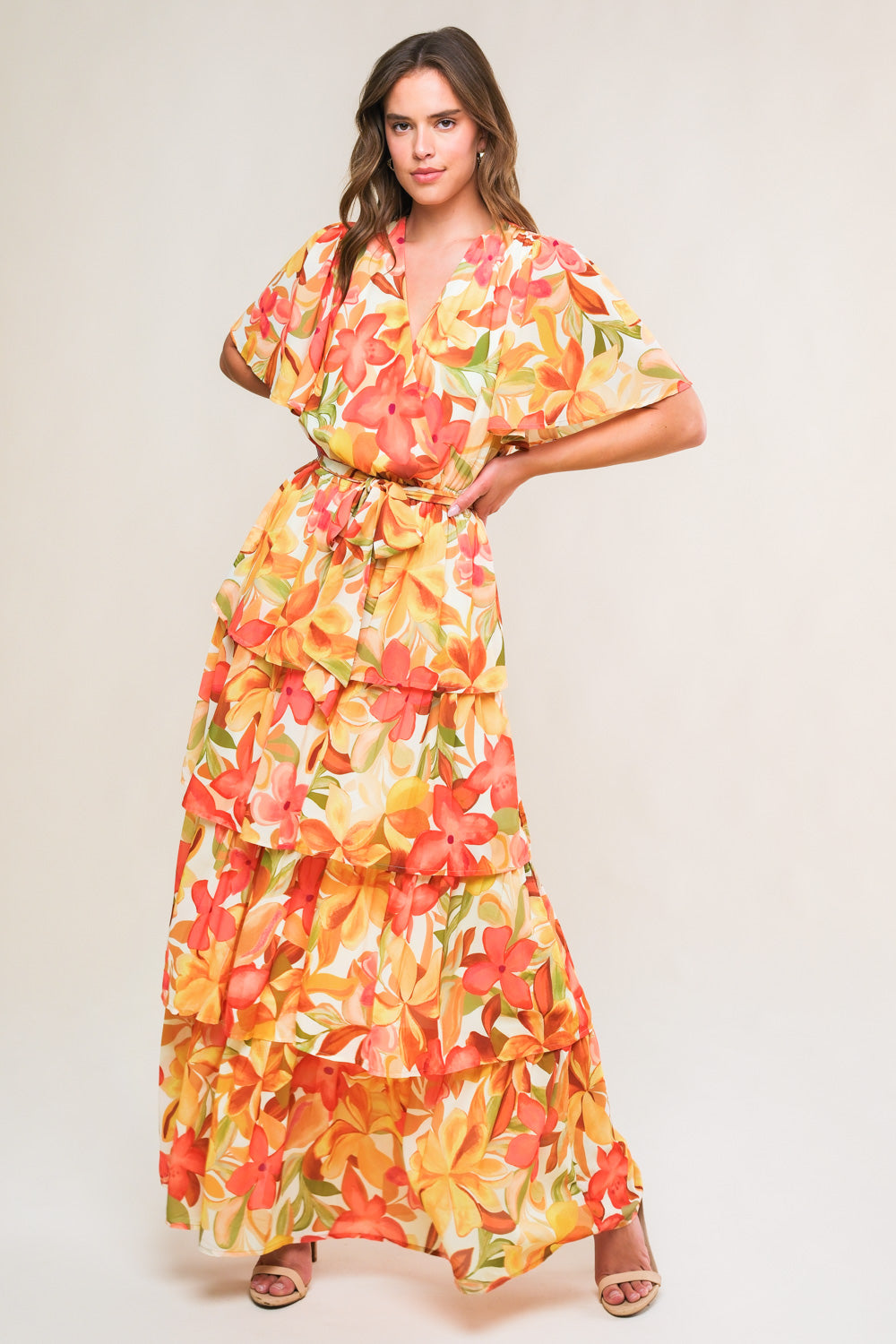 CONSISTENTLY CONFIDENT WOVEN MIDI DRESS - MaraFormigone