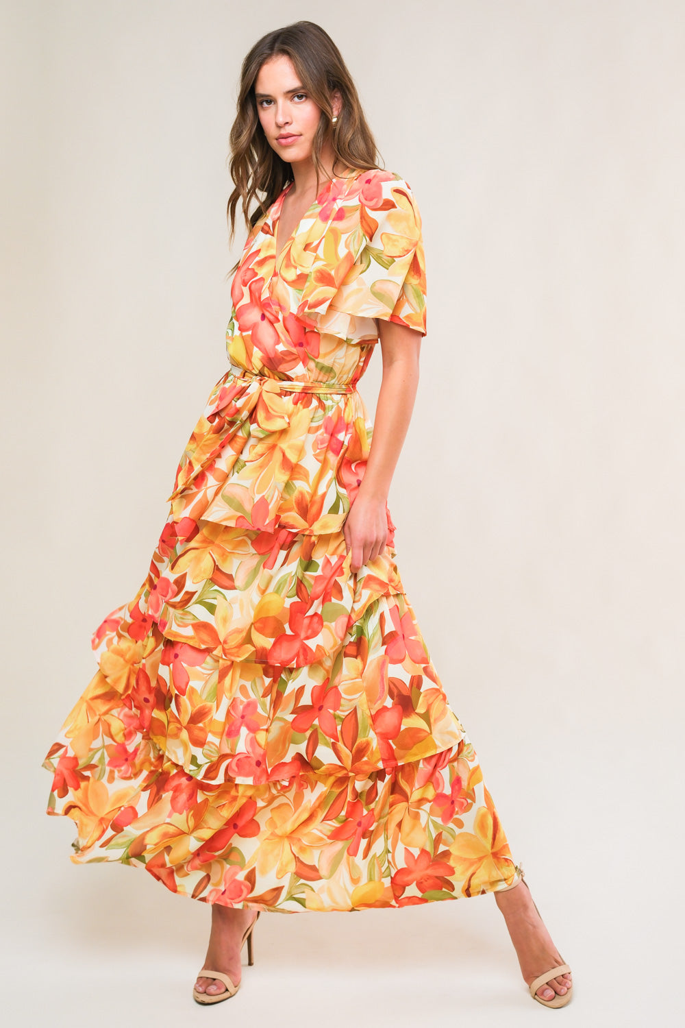 CONSISTENTLY CONFIDENT WOVEN MIDI DRESS - MaraFormigone