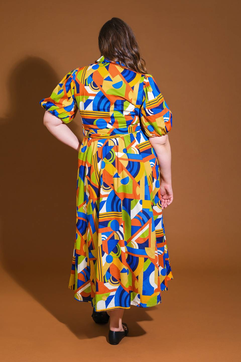 SATURDAY FEELINGS WOVEN MIDI DRESS - MaraFormigone