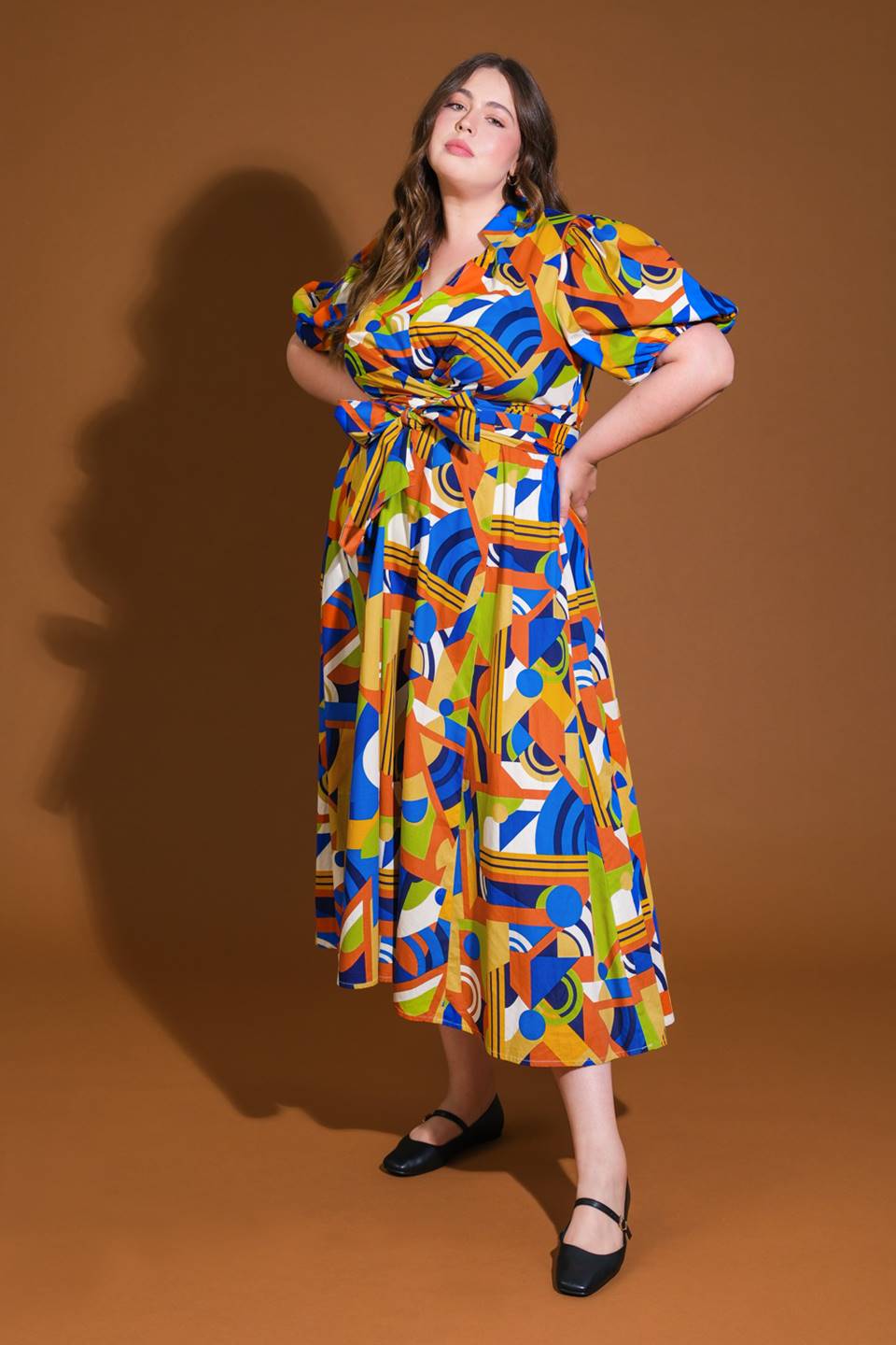 SATURDAY FEELINGS WOVEN MIDI DRESS - MaraFormigone