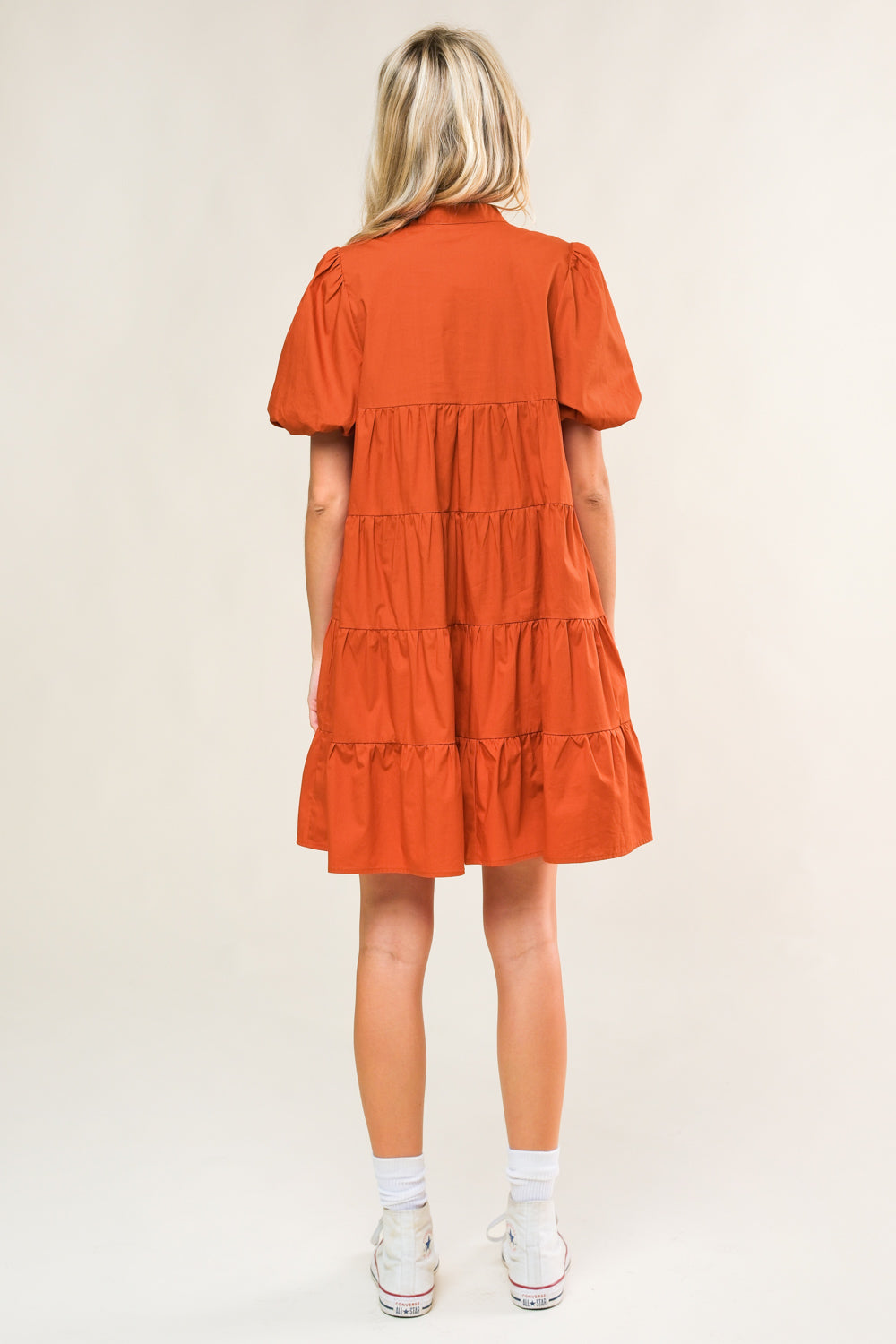 Vestido curto trançado Miss American Pie