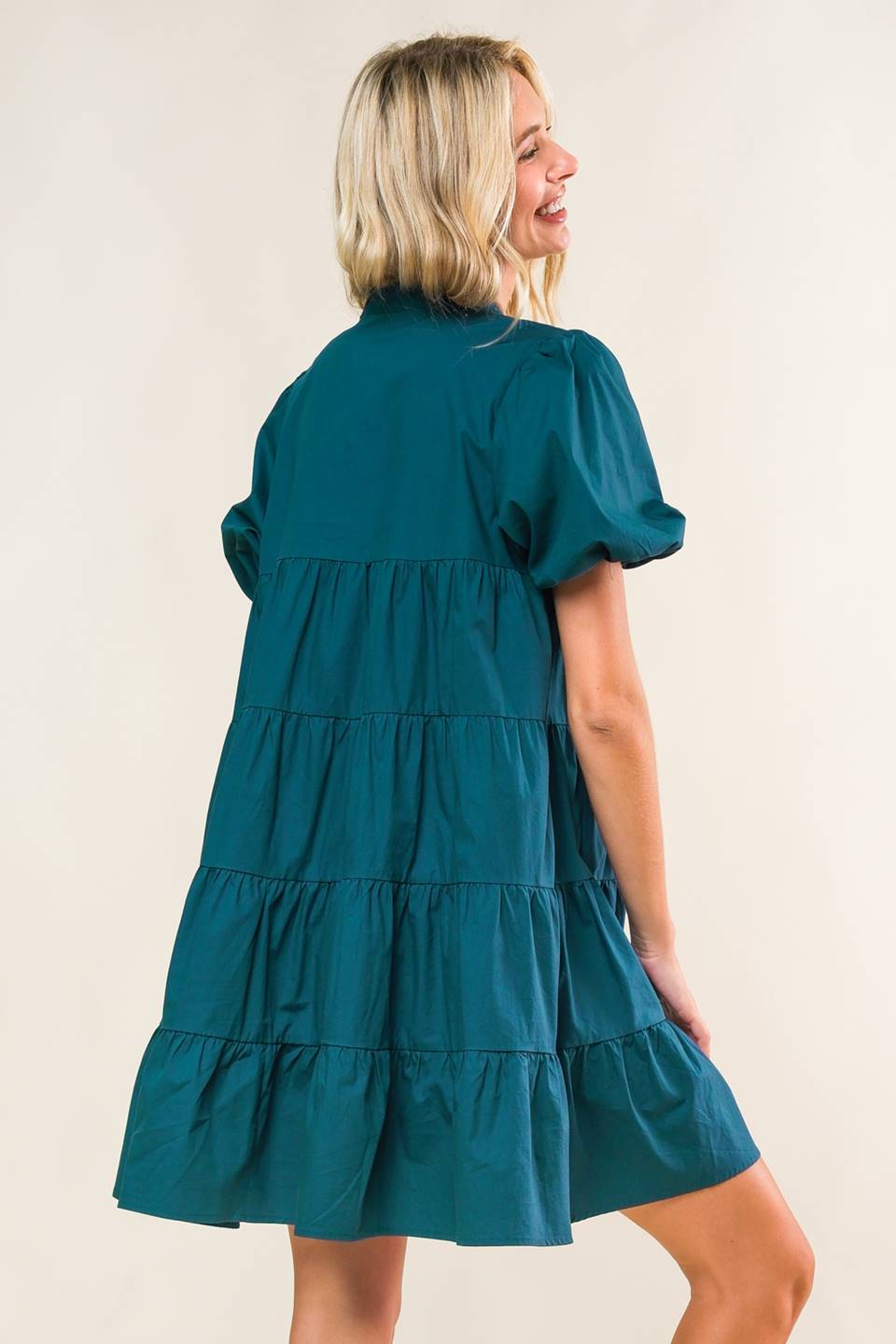 Vestido curto trançado Miss American Pie