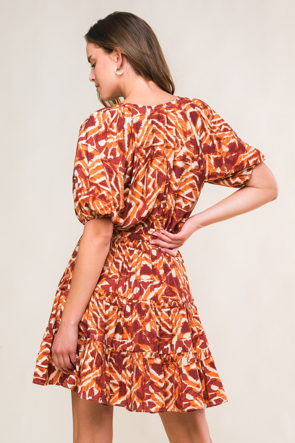 VESTIDO MINI TEJIDO FLORA HARMONY