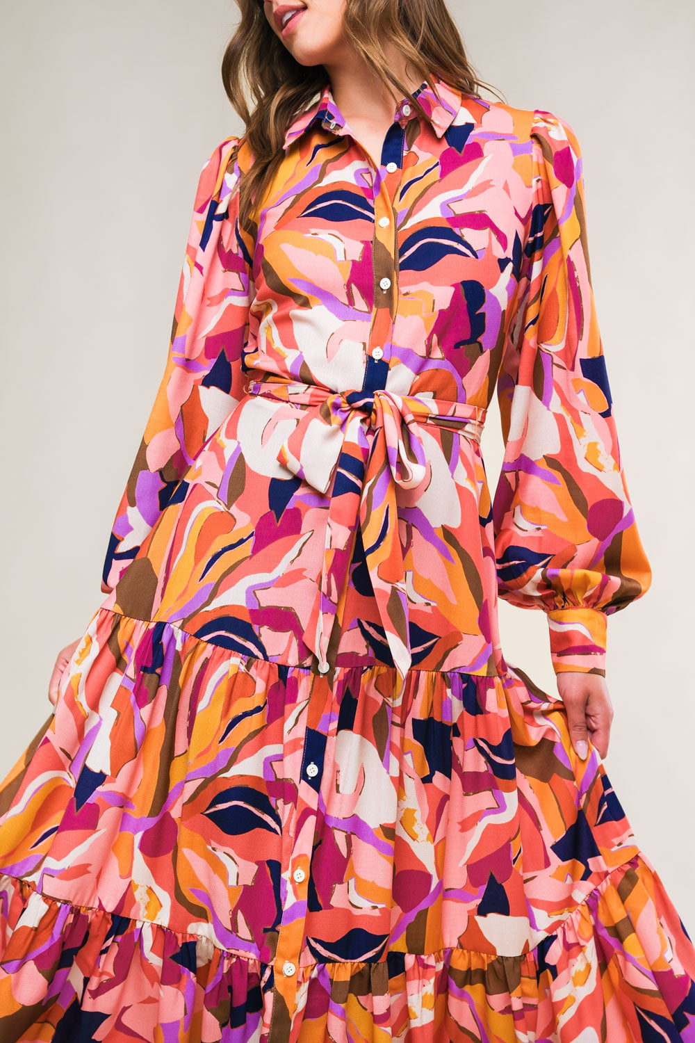 ROSEWOOD ROMANCE WOVEN MIDI DRESS - MaraFormigone