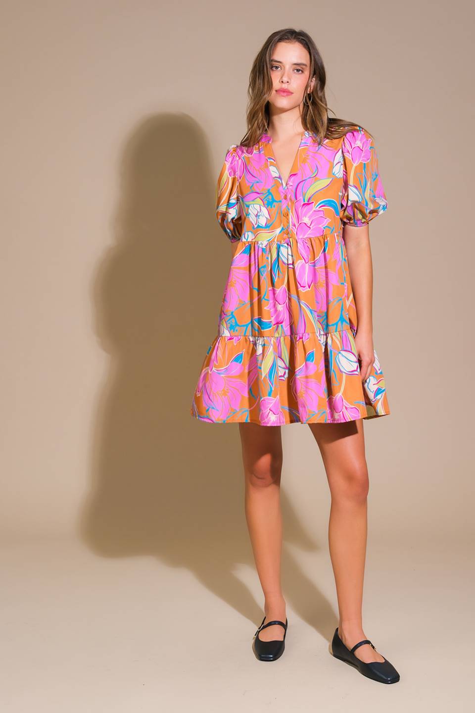 MOMENTOUS CUTENESS WOVEN MINI DRESS - MaraFormigone