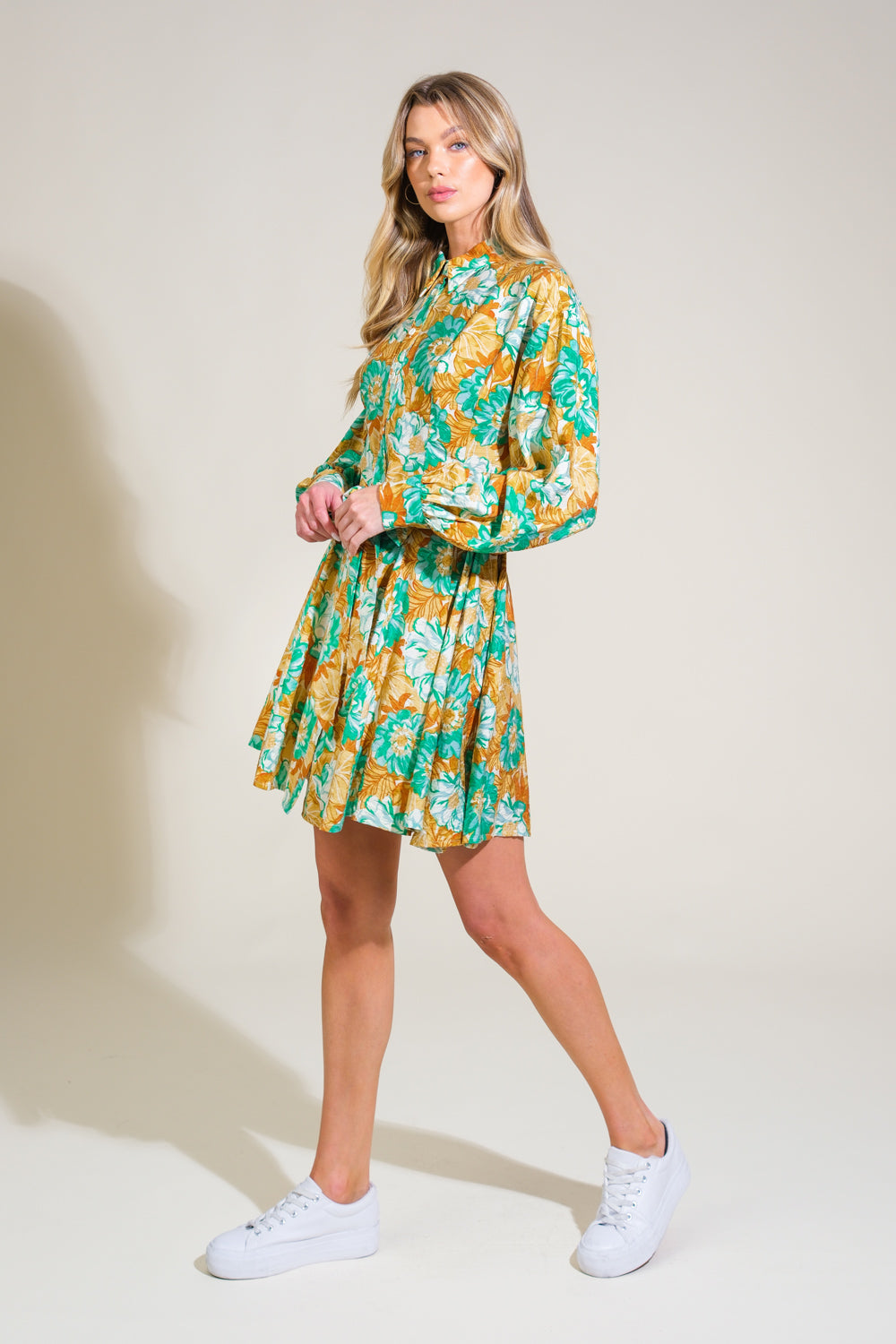 ENCHANTED TO MEET YOU WOVEN MINI DRESS - MaraFormigone