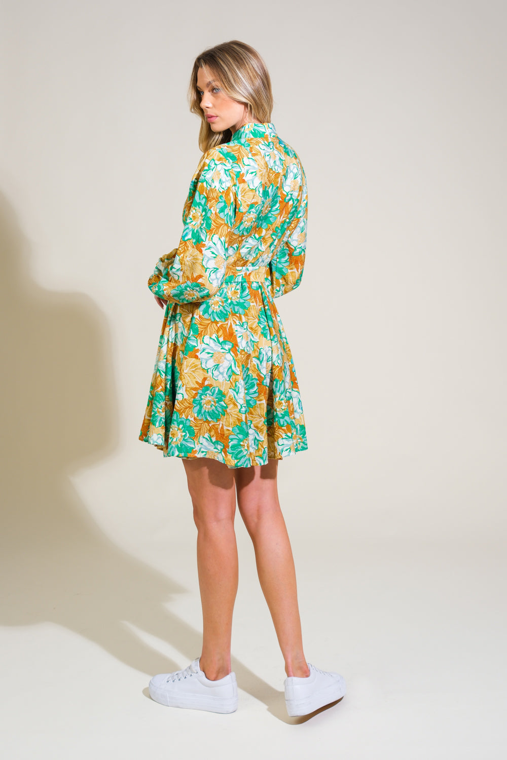 ENCHANTED TO MEET YOU WOVEN MINI DRESS - MaraFormigone