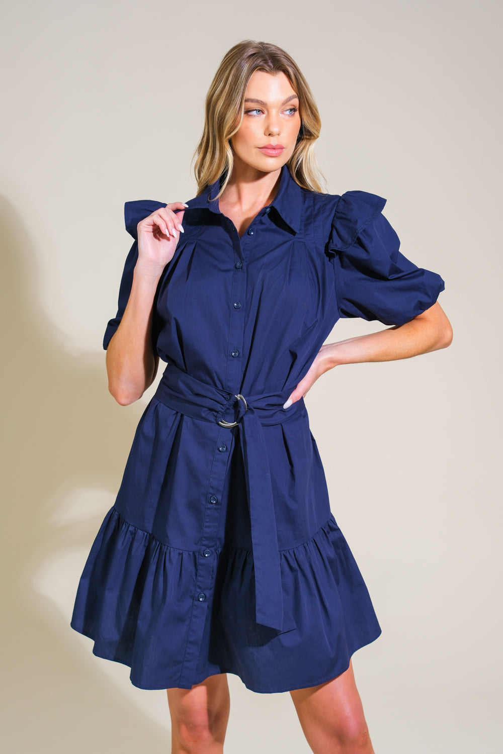 VESTIDO MINI IRIDESCENTE SONHO TECIDO