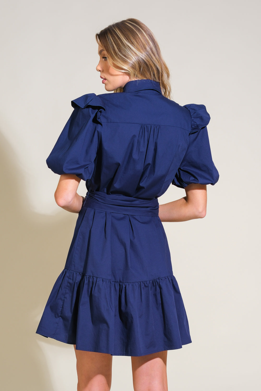 VESTIDO MINI IRIDESCENTE SONHO TECIDO