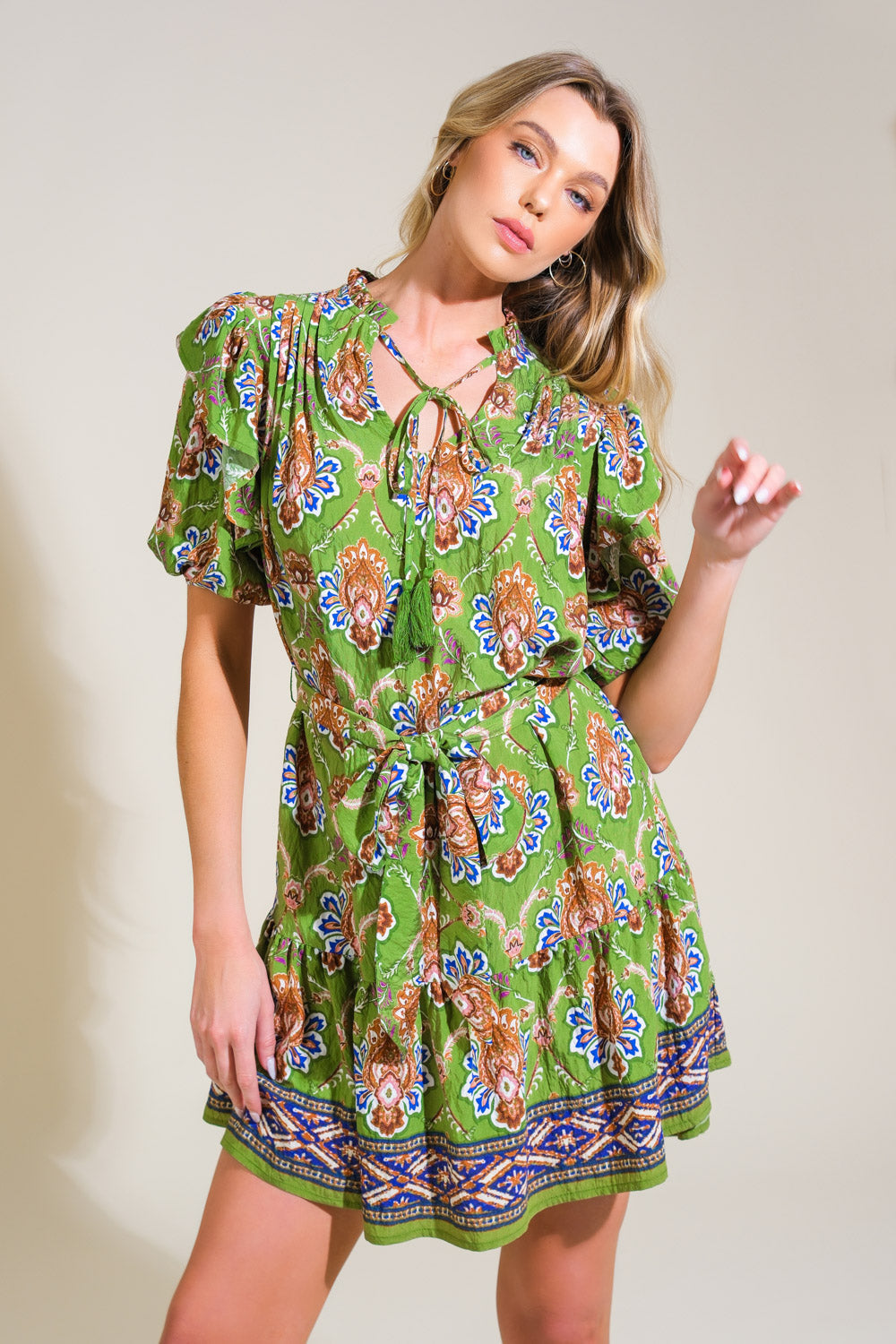 MINIVESTIDO TEJIDO PURA SERENIDAD