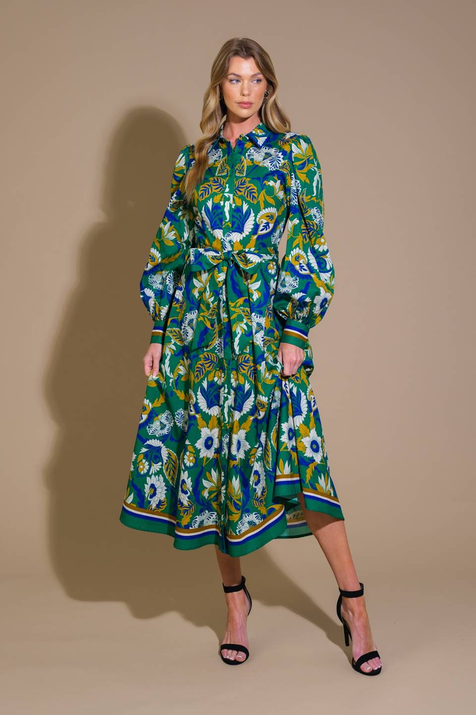 Llévame de vuelta a la camisa, vestido midi tejido