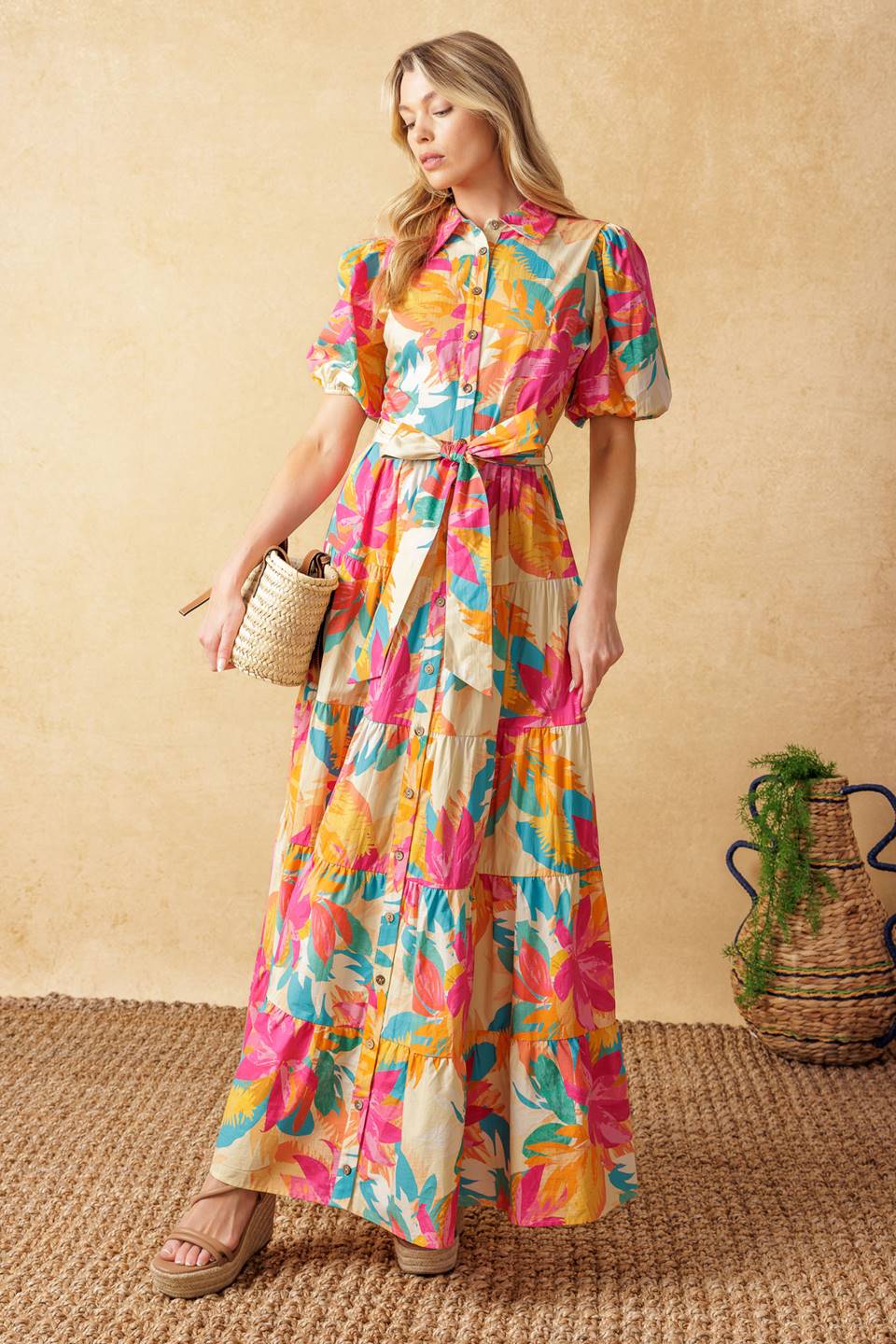 VESTIDO MIDI TEJIDO SWEET SOIREE