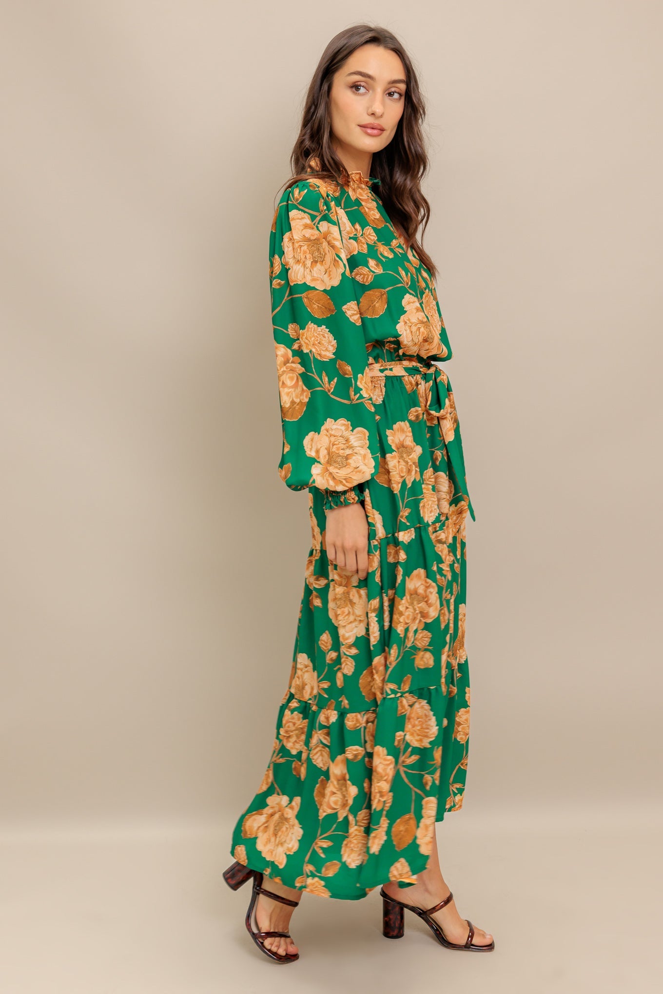 SONGS ABOUT YOU WOVEN MIDI DRESS - MaraFormigone