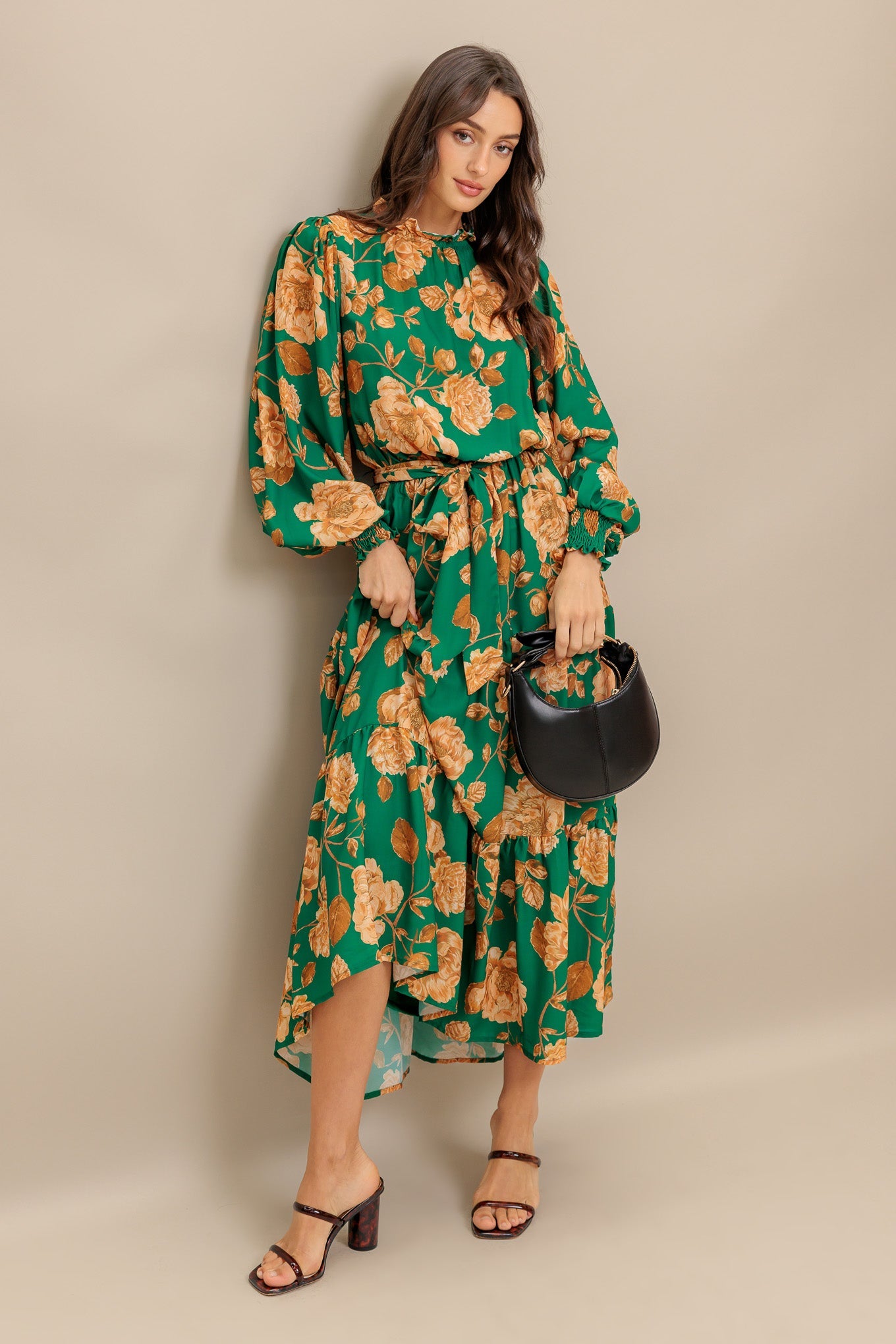 SONGS ABOUT YOU WOVEN MIDI DRESS - MaraFormigone