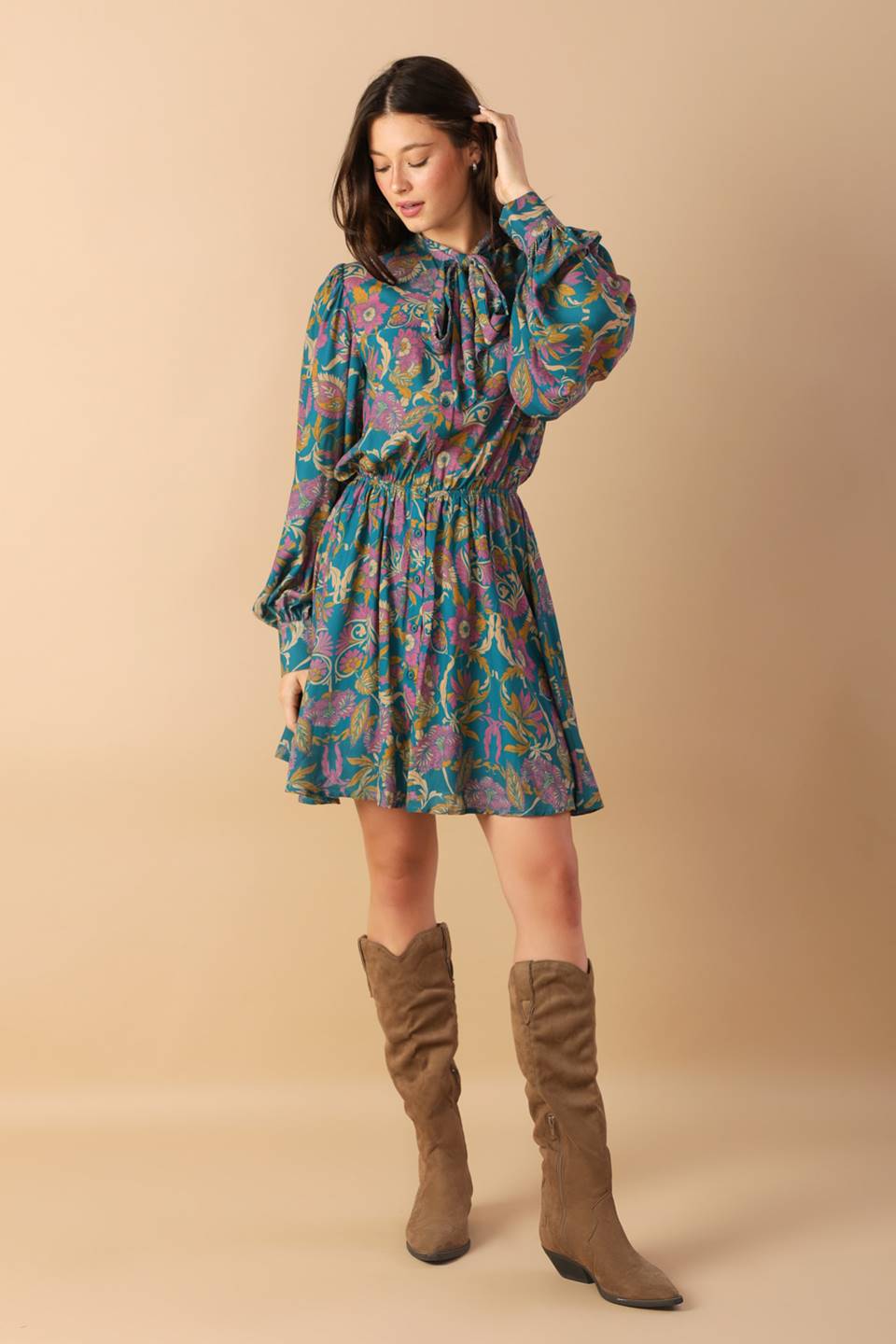 MUCH TO DO WOVEN MINI DRESS - MaraFormigone