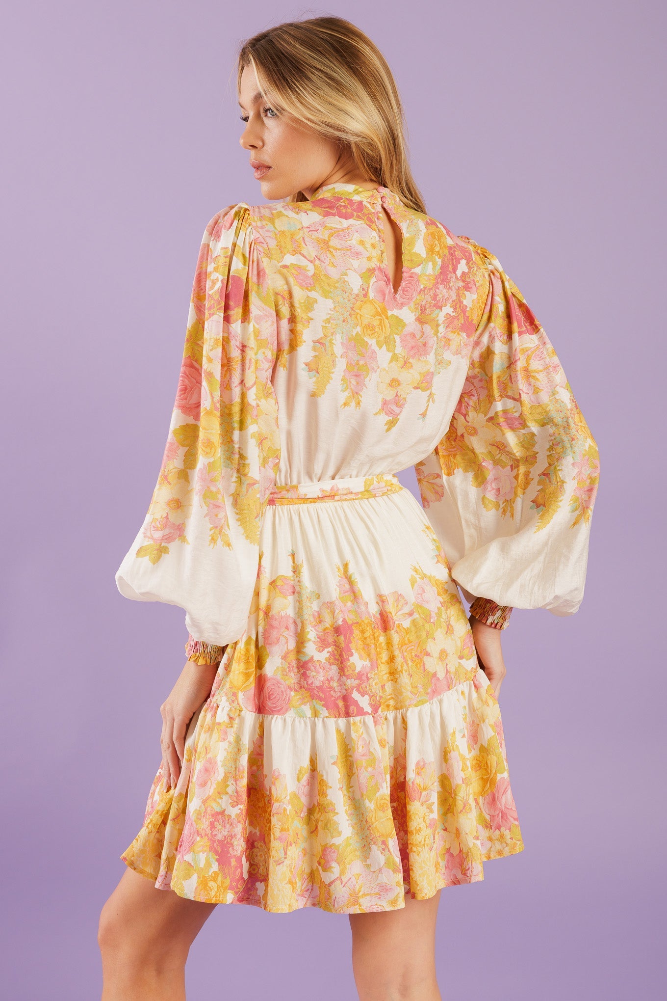 VESTIDO MINI ROSA TEJIDO ¡A POR ELLO!