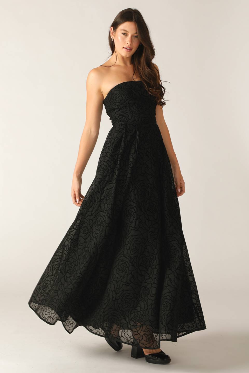 SEARCHING FOR LOVE WOVEN MAXI DRESS - MaraFormigone