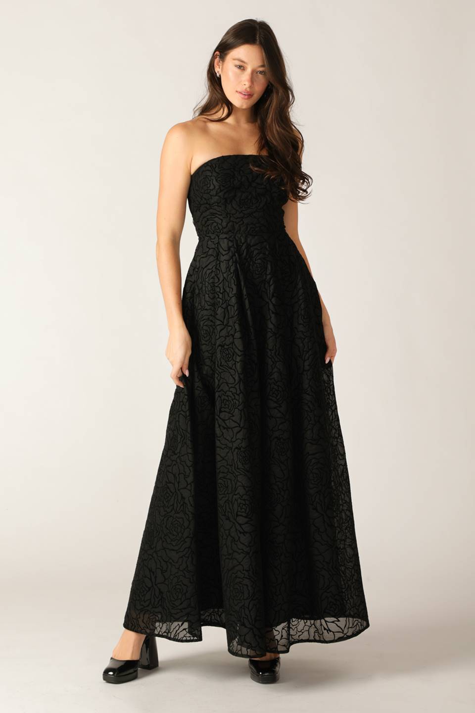 SEARCHING FOR LOVE WOVEN MAXI DRESS - MaraFormigone