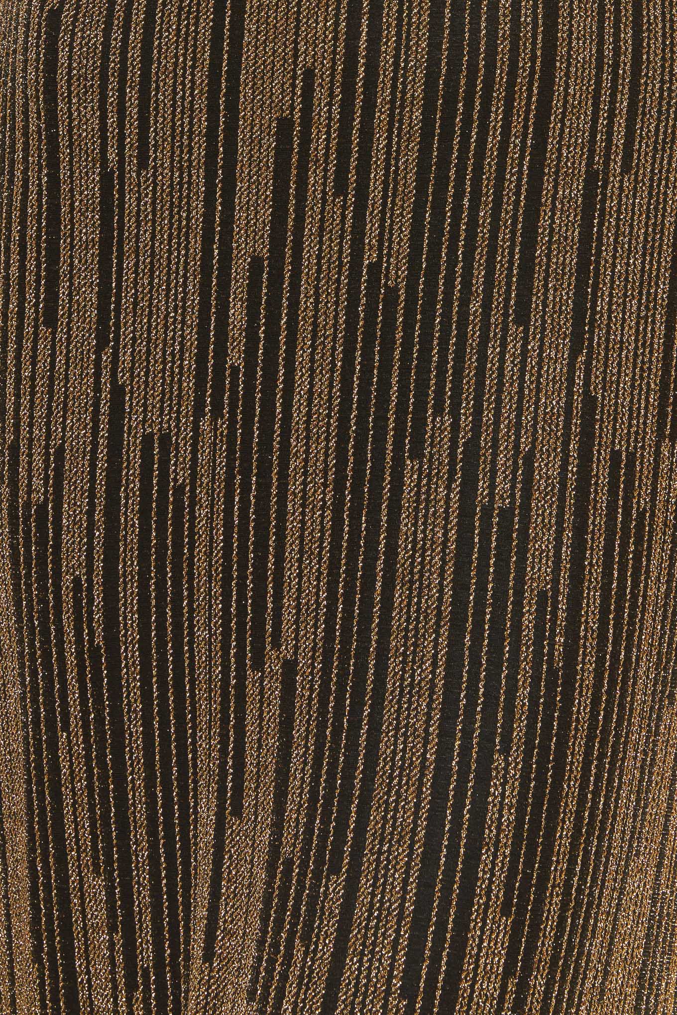 VESTIDO MAXI TEJIDO METÁLICO PROMESAS SAGRADAS