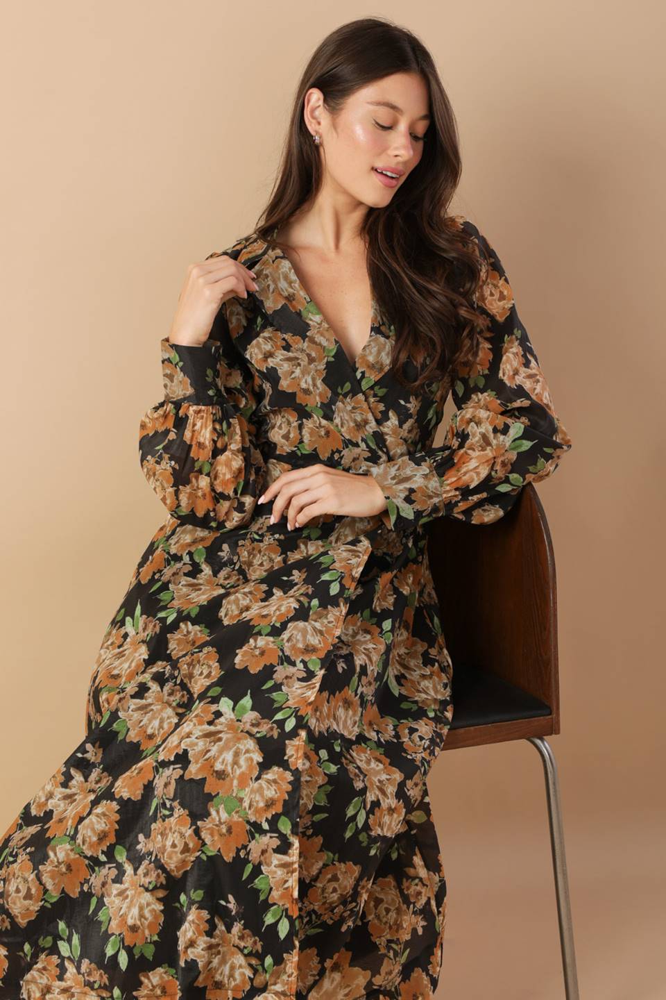 TIME TO EVOLVE WOVEN MIDI DRESS - MaraFormigone