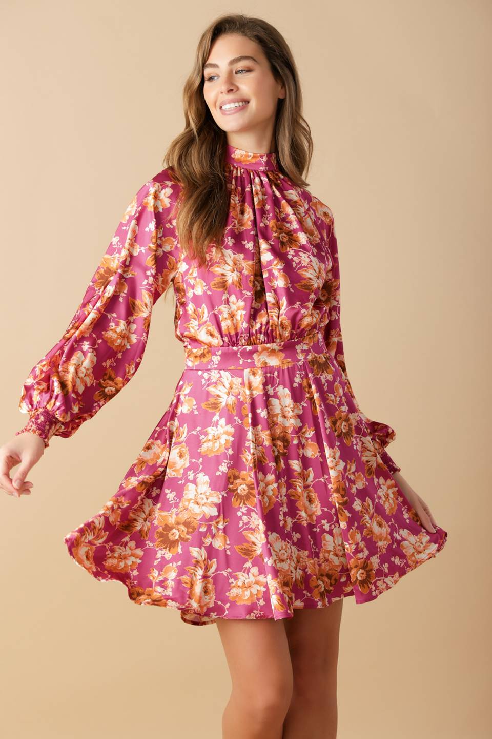 VESTIDO MINI DE TECIDO LUXE LEGACY