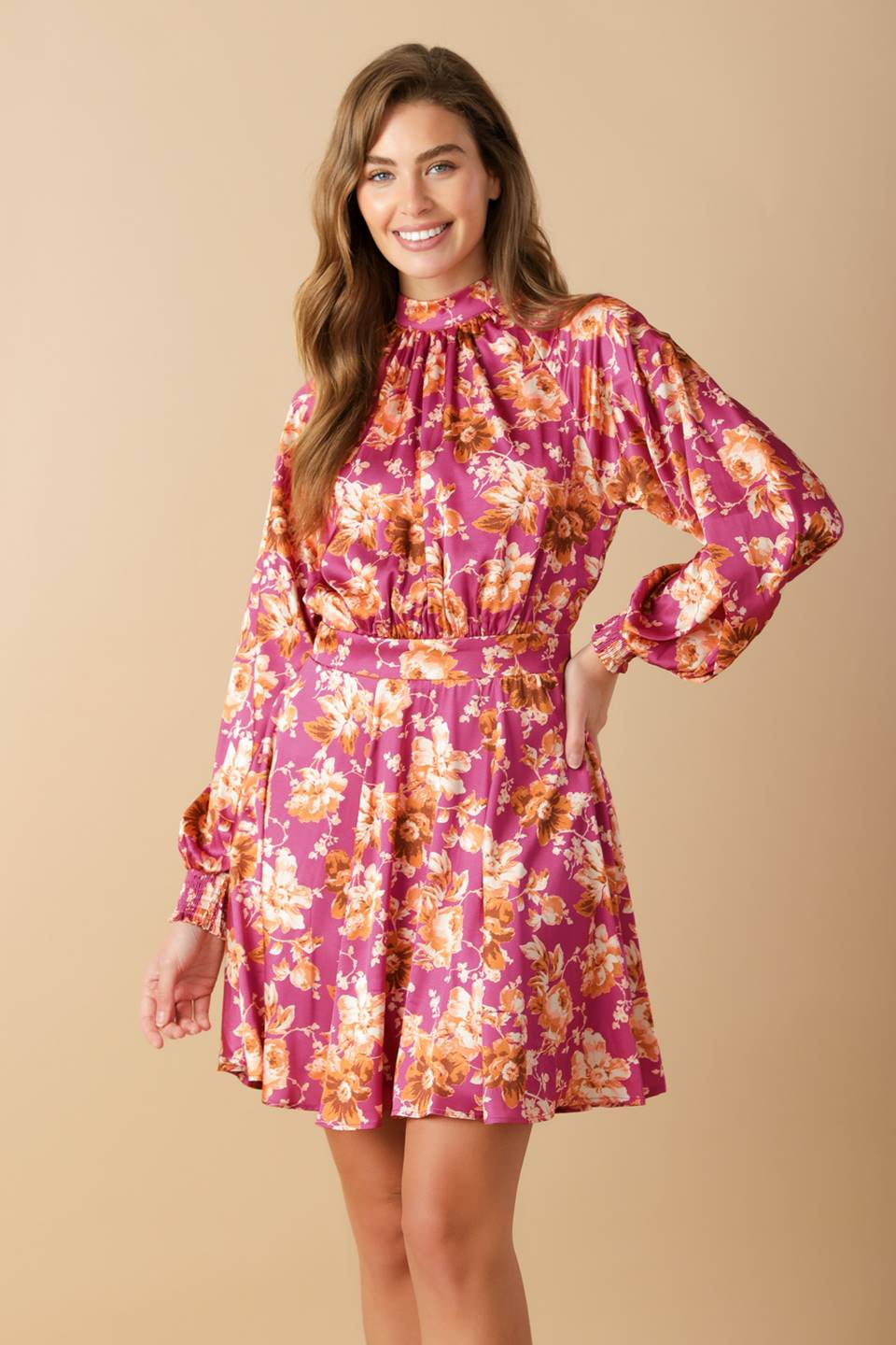 VESTIDO MINI DE TECIDO LUXE LEGACY