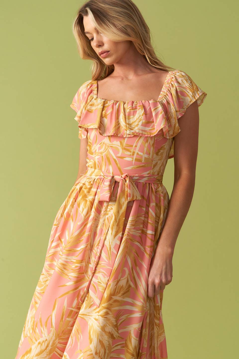 VESTIDO MIDI TEJIDO EL ARTE DEL EQUILIBRIO