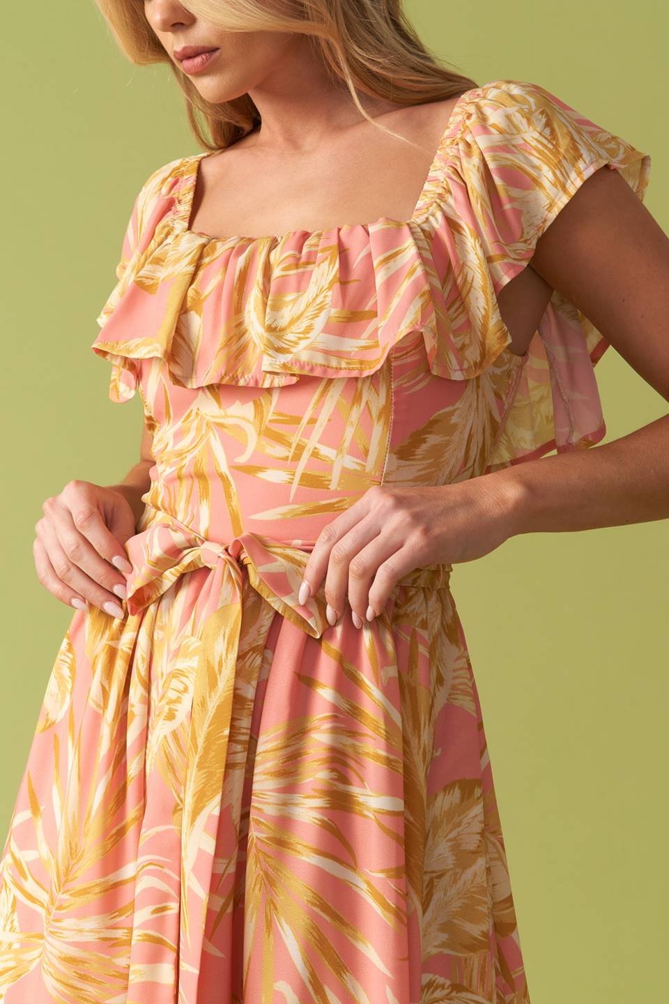 VESTIDO MIDI TEJIDO EL ARTE DEL EQUILIBRIO