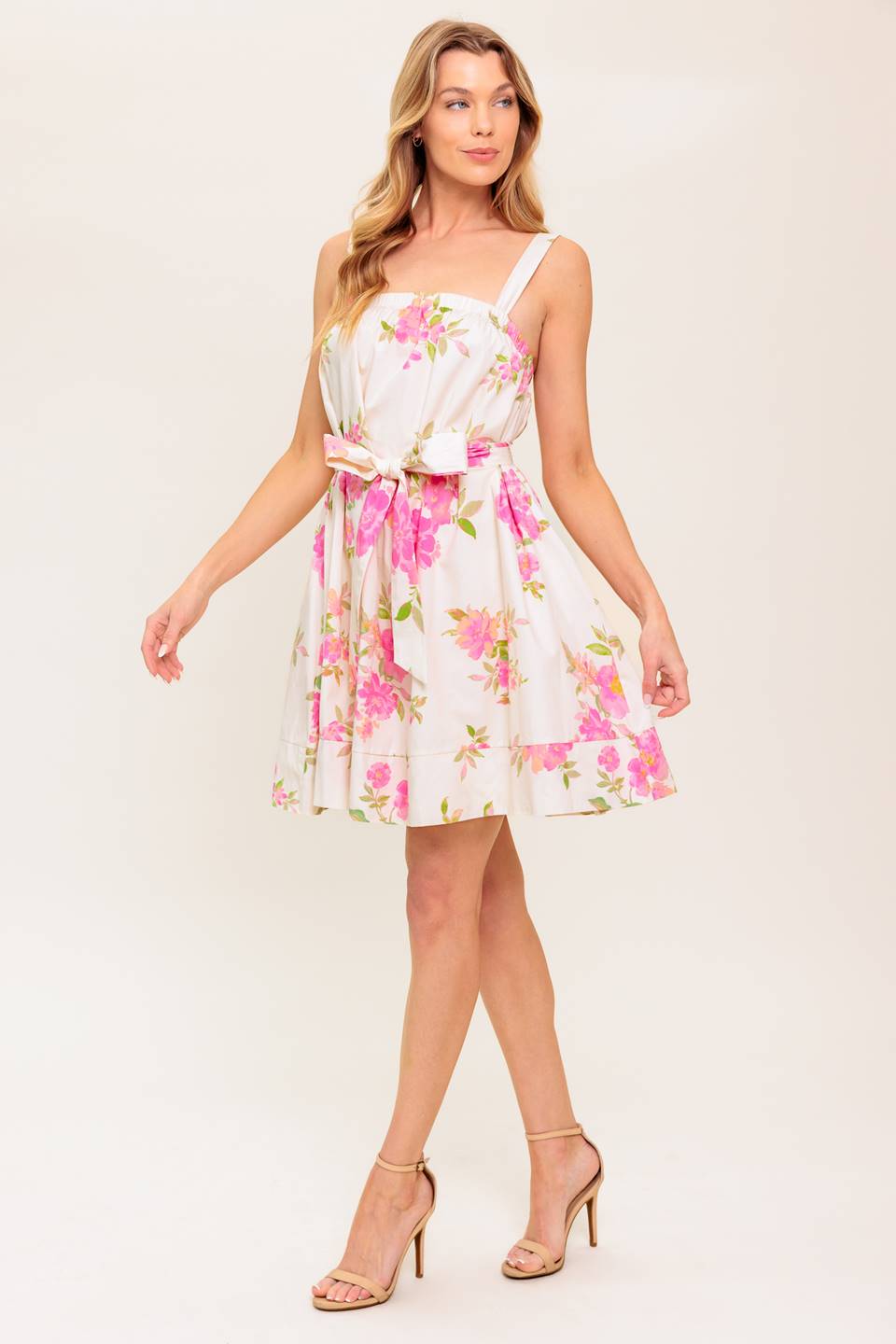 PERFECT AFTERNOON WOVEN MINI DRESS - MaraFormigone