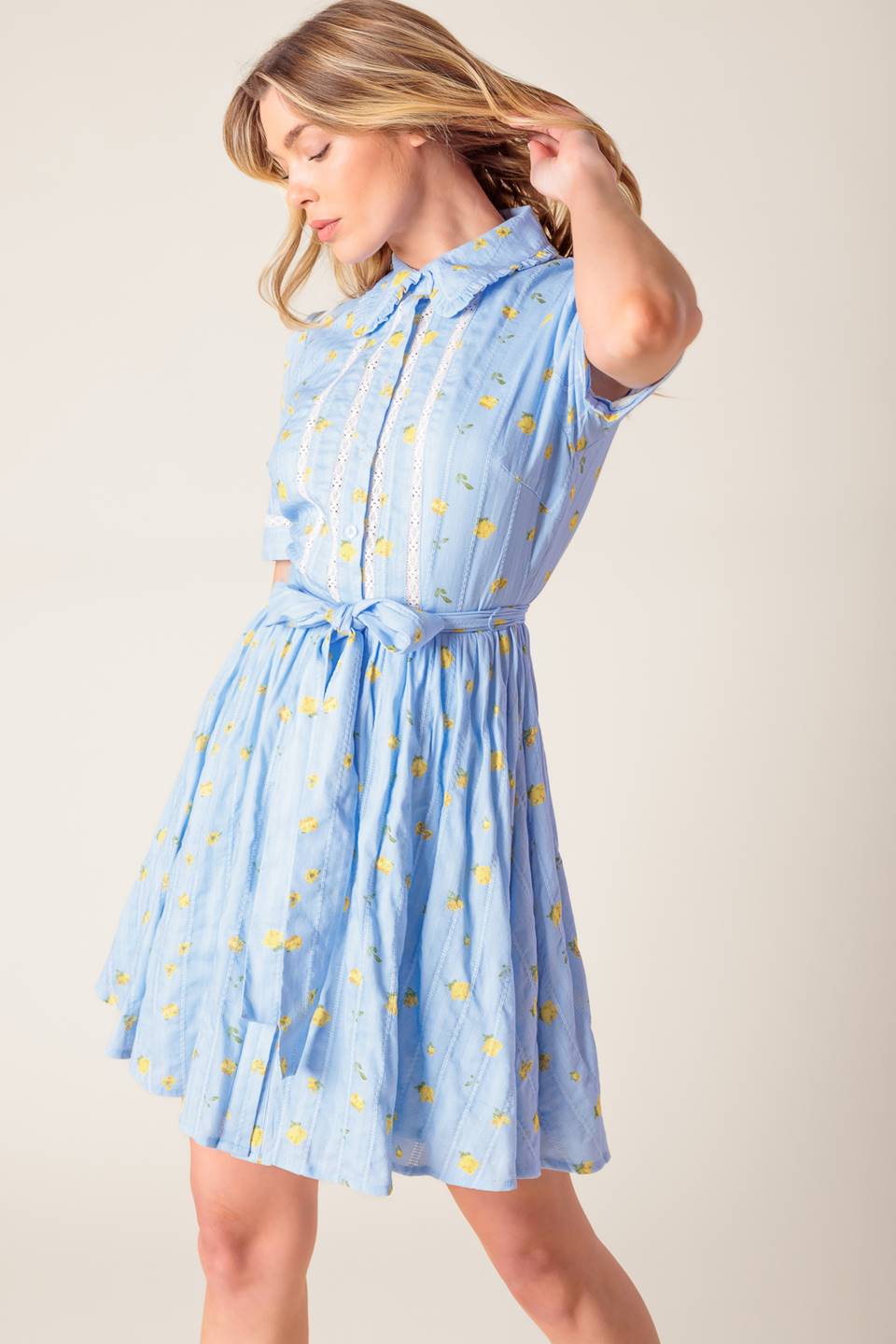 MINIVESTIDO TEJIDO CIELOS DE ESTRELLAS