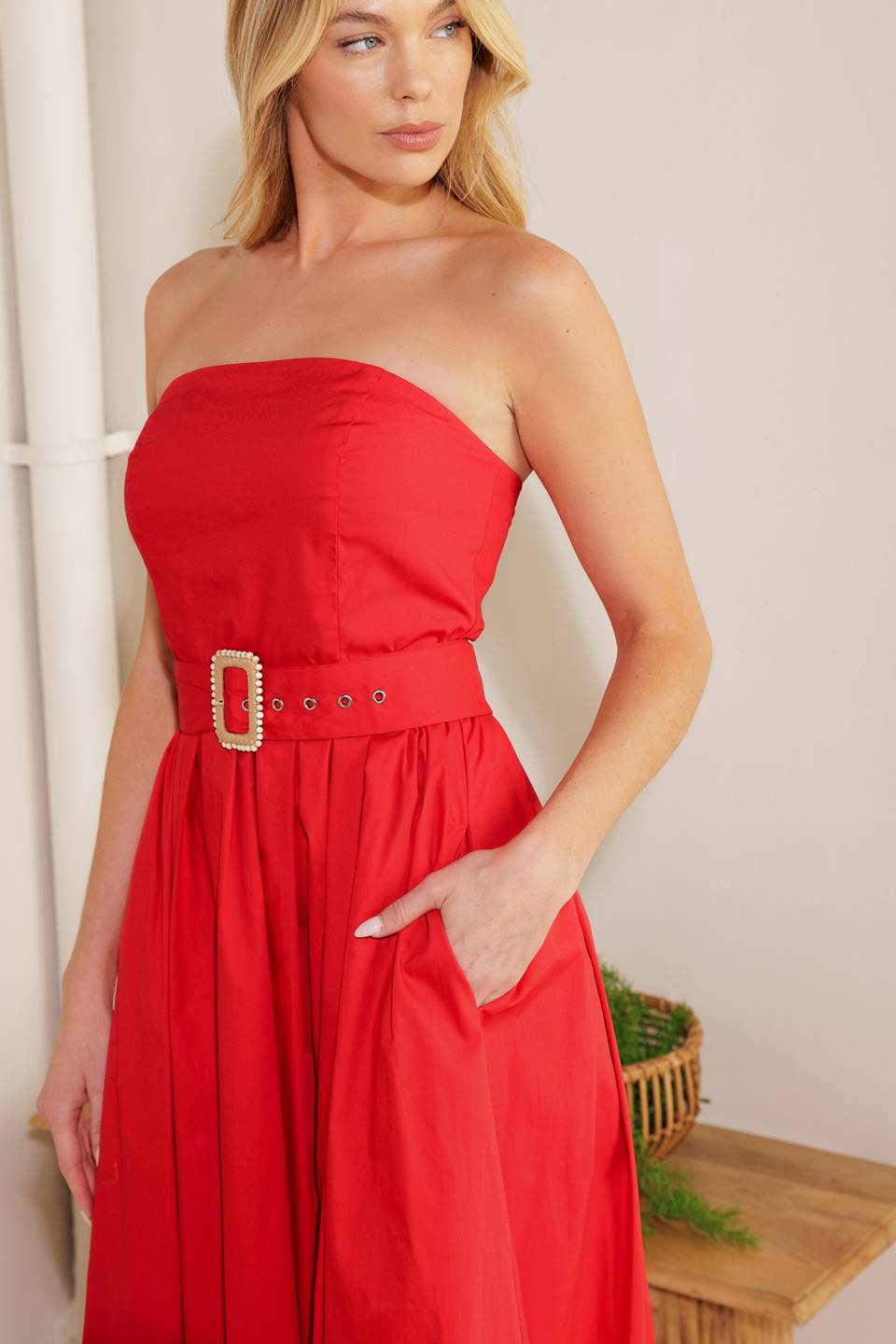 VESTIDO MIDI TECIDO DAYS THAT BADE