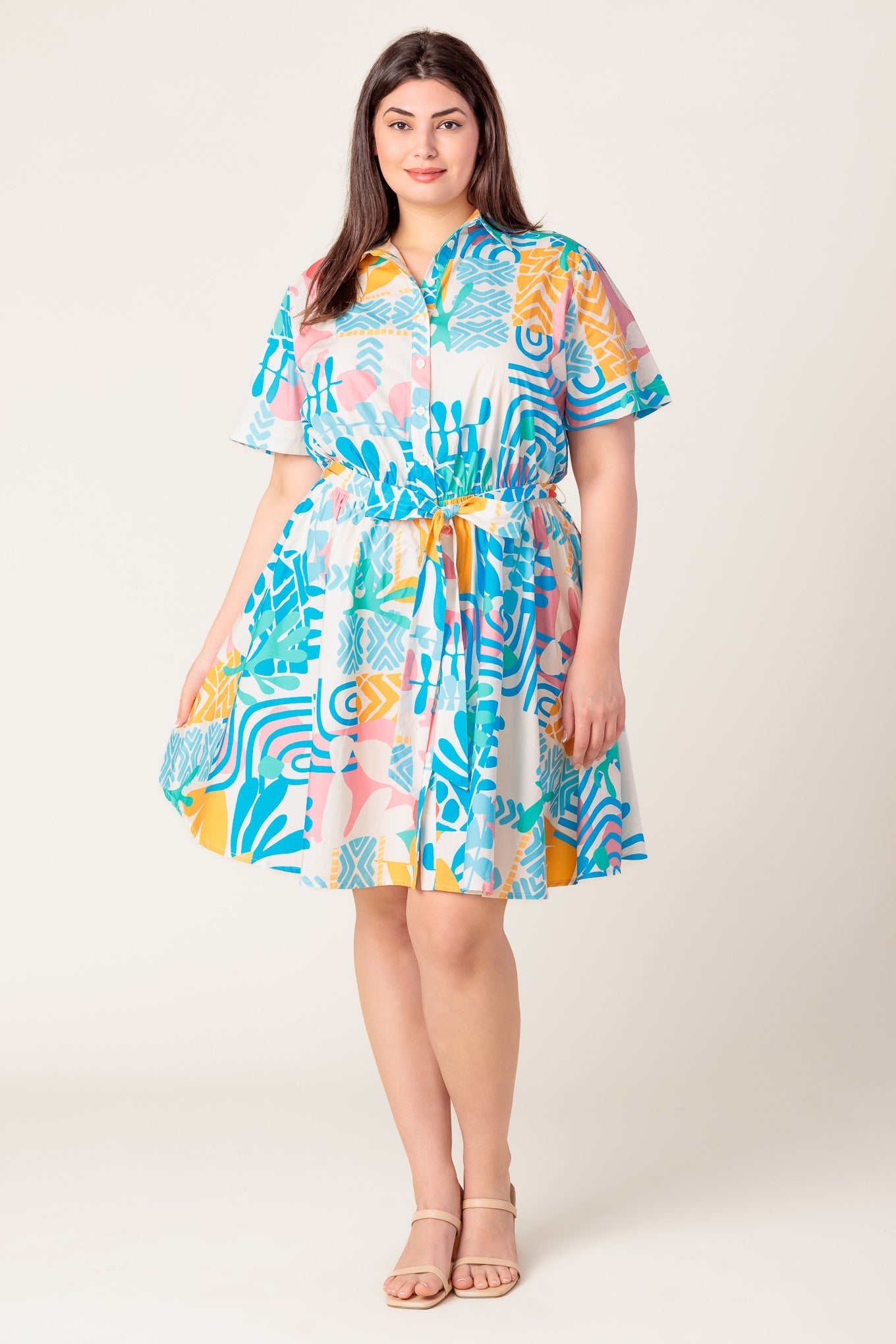 MINIVESTIDO TEJIDO GARDEN SOCIAL