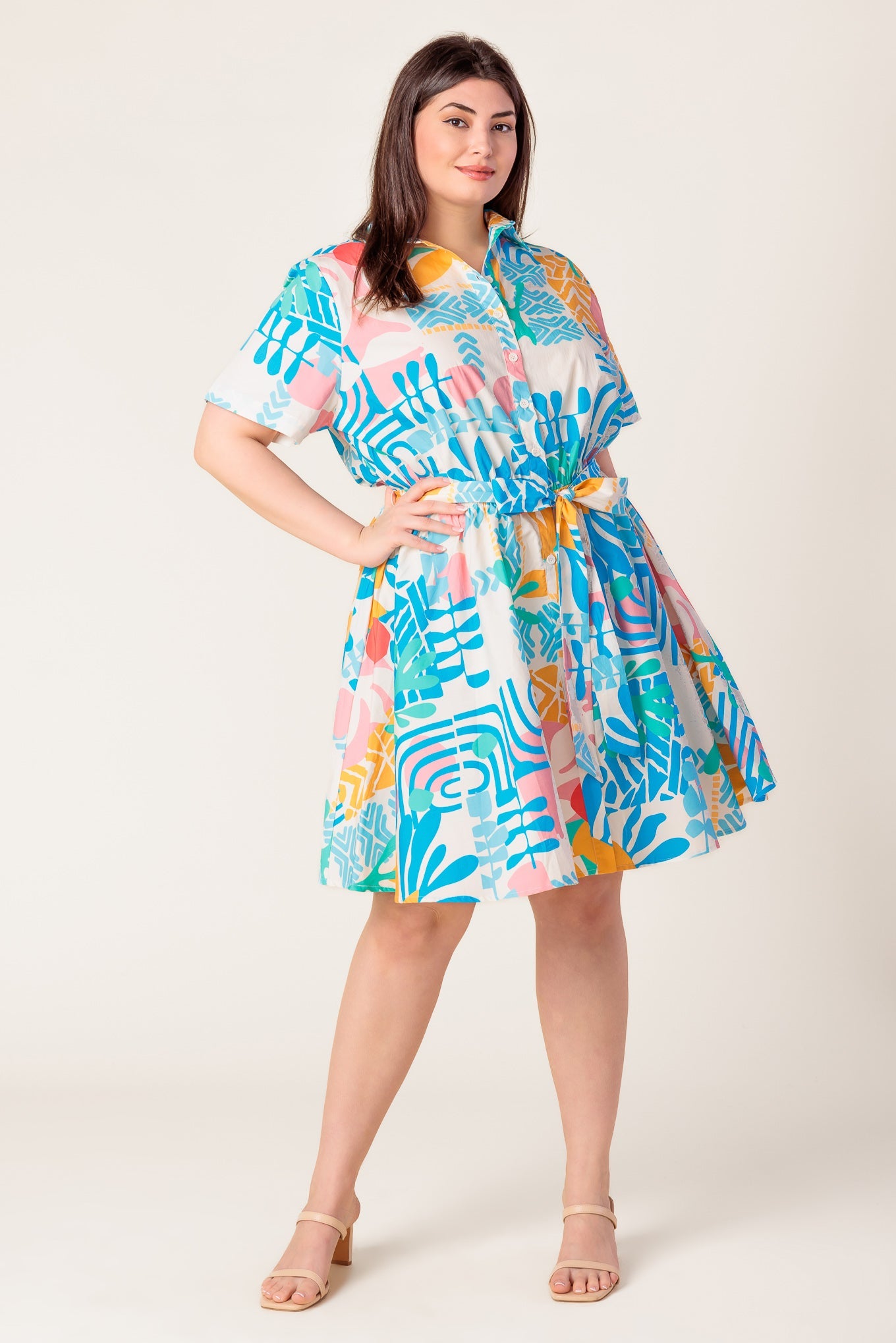 MINIVESTIDO TEJIDO GARDEN SOCIAL