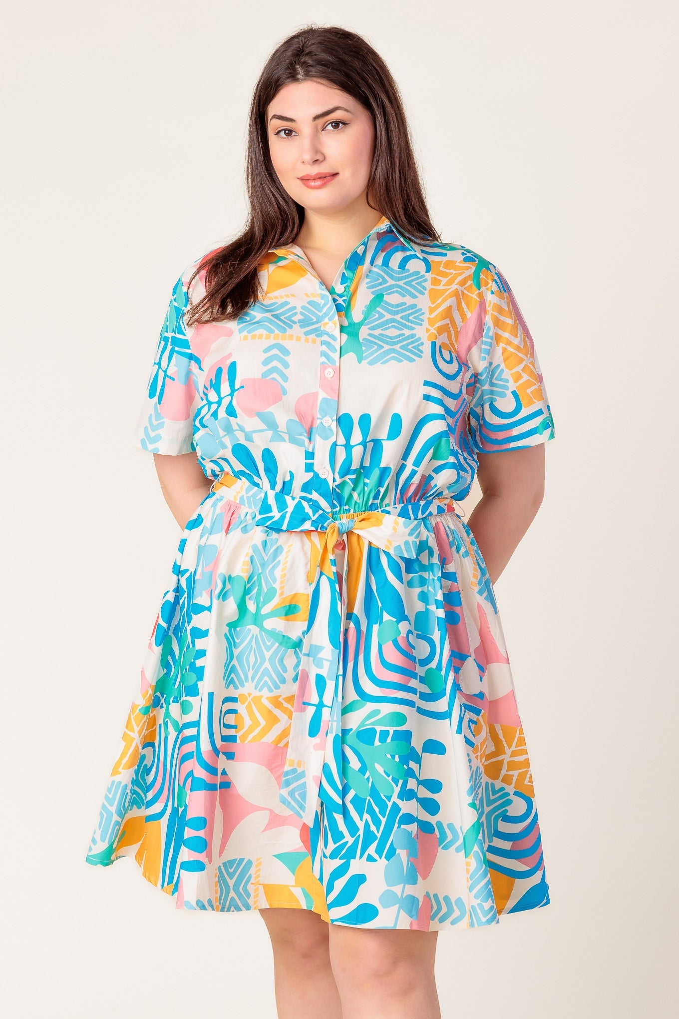 MINIVESTIDO TEJIDO GARDEN SOCIAL