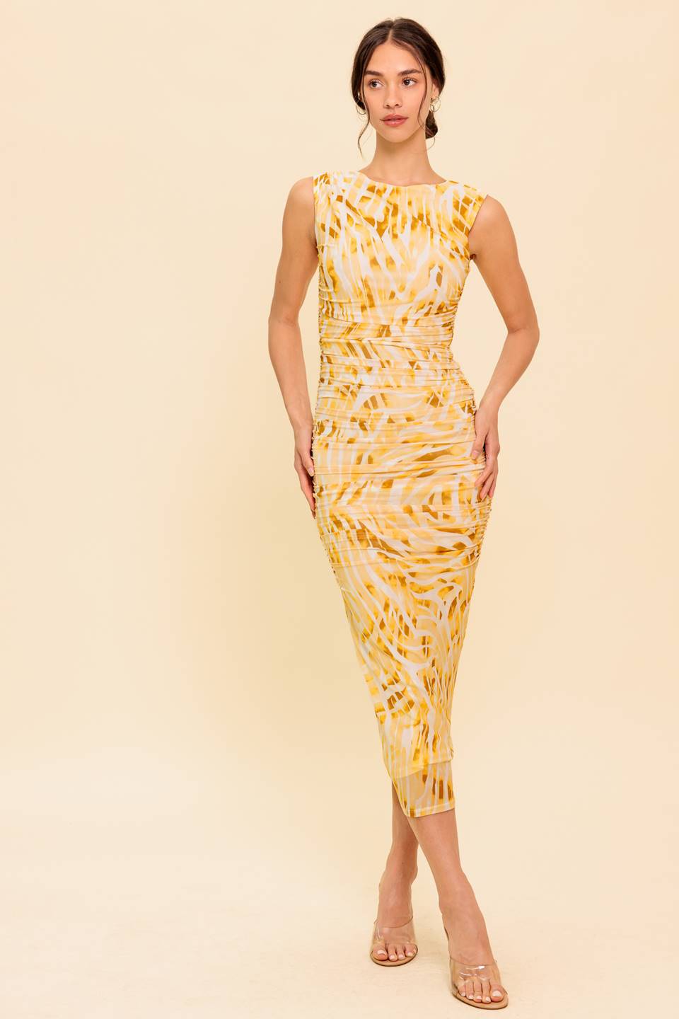 LIVING IN WONDERLAND WOVEN MAXI DRESS - MaraFormigone