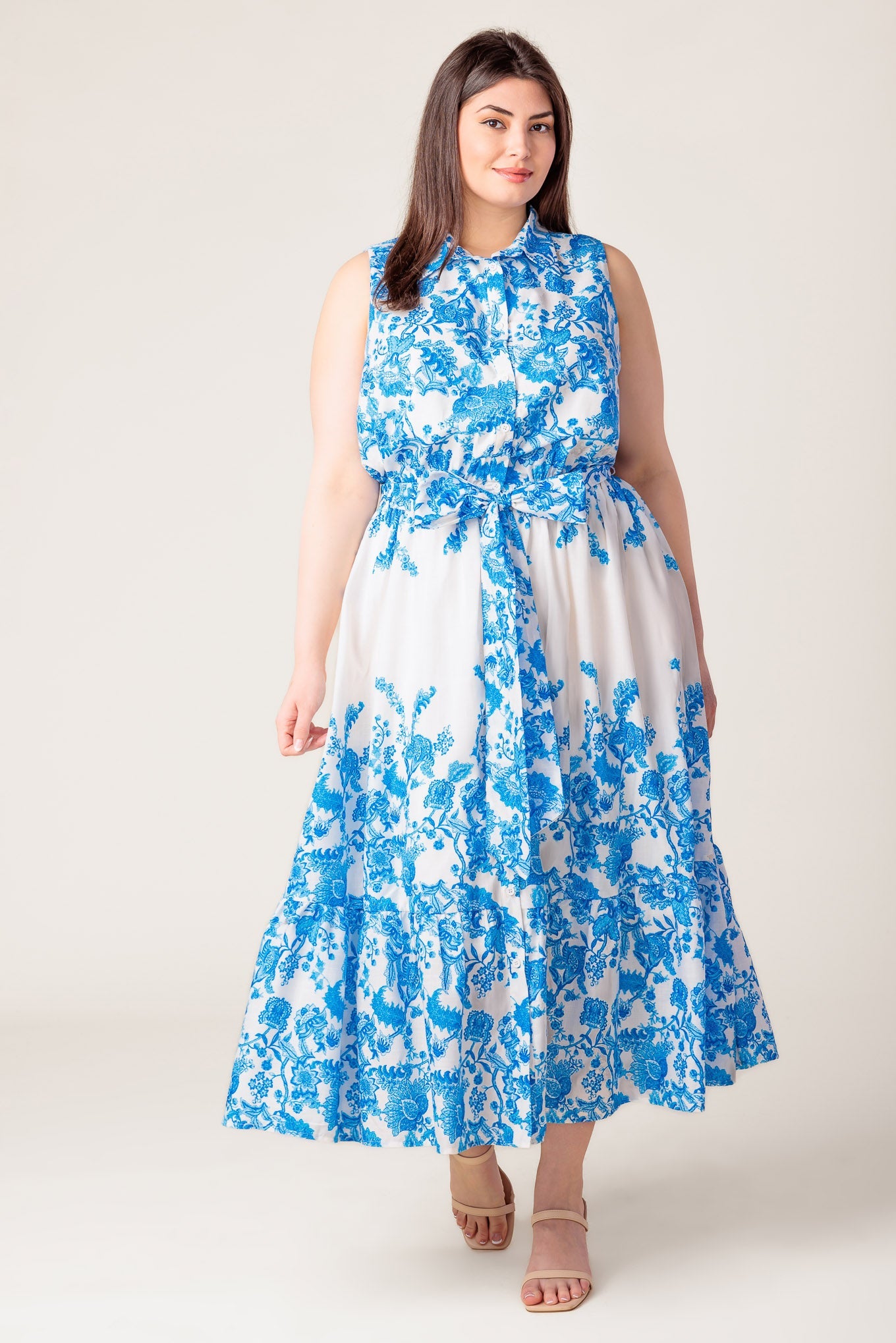 VESTIDO MIDI TEJIDO DE PALM SHORES