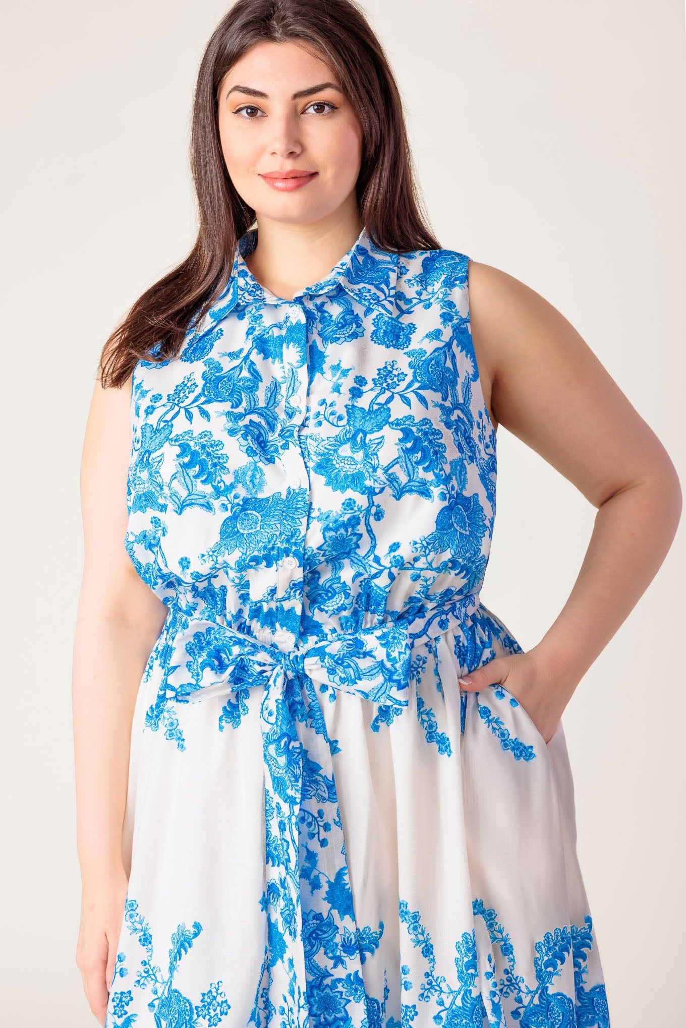 VESTIDO MIDI TEJIDO DE PALM SHORES