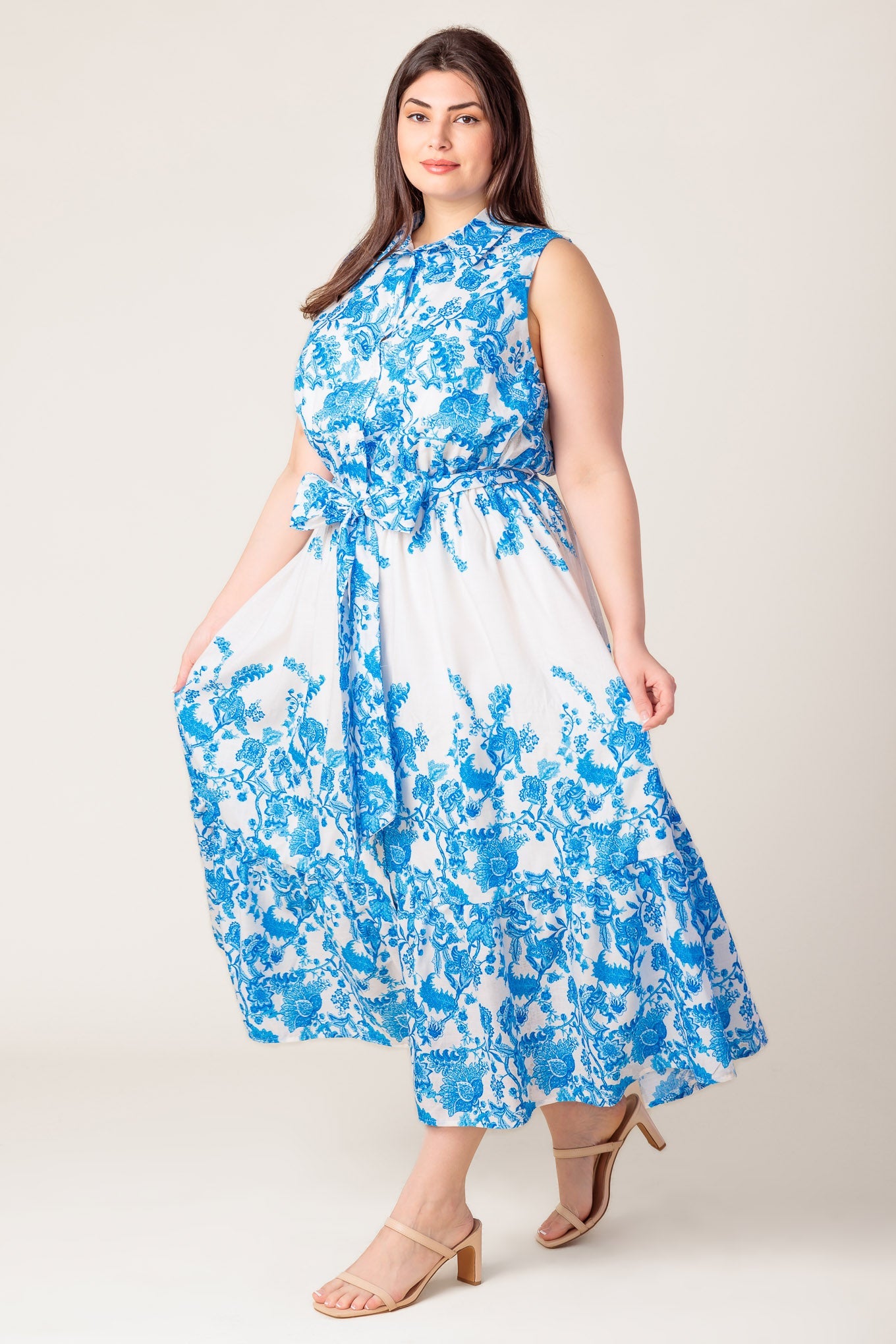 VESTIDO MIDI TEJIDO DE PALM SHORES