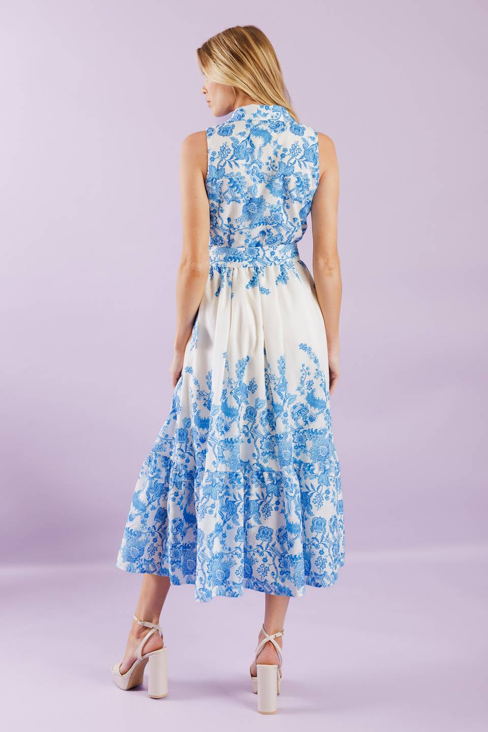 VESTIDO MIDI TEJIDO DE PALM SHORES