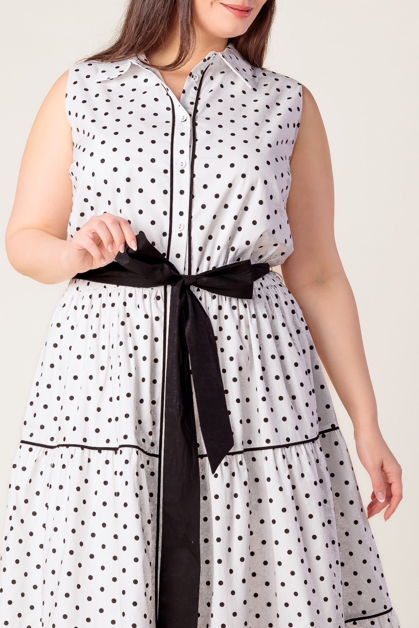 VESTIDO MIDI TEJIDO FUERA DE ALCANCE