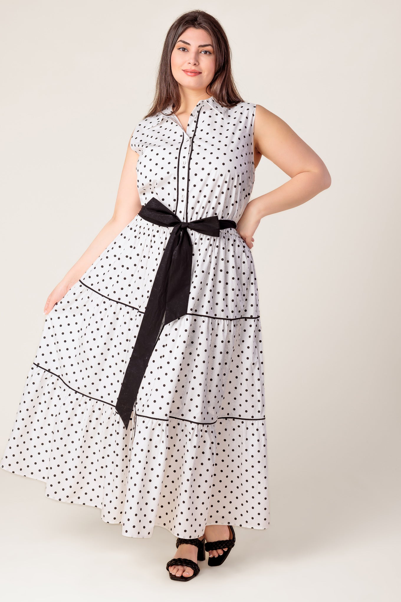 VESTIDO MIDI TEJIDO FUERA DE ALCANCE