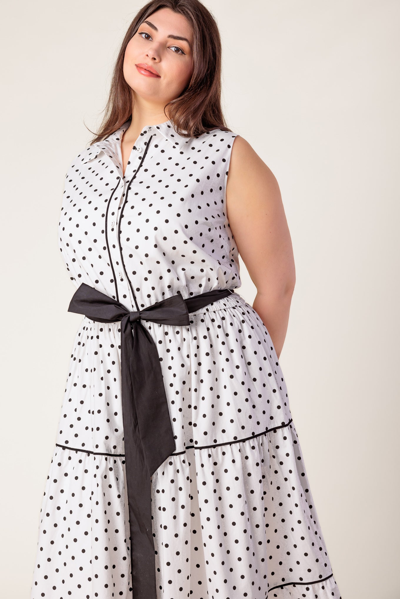 VESTIDO MIDI TEJIDO FUERA DE ALCANCE