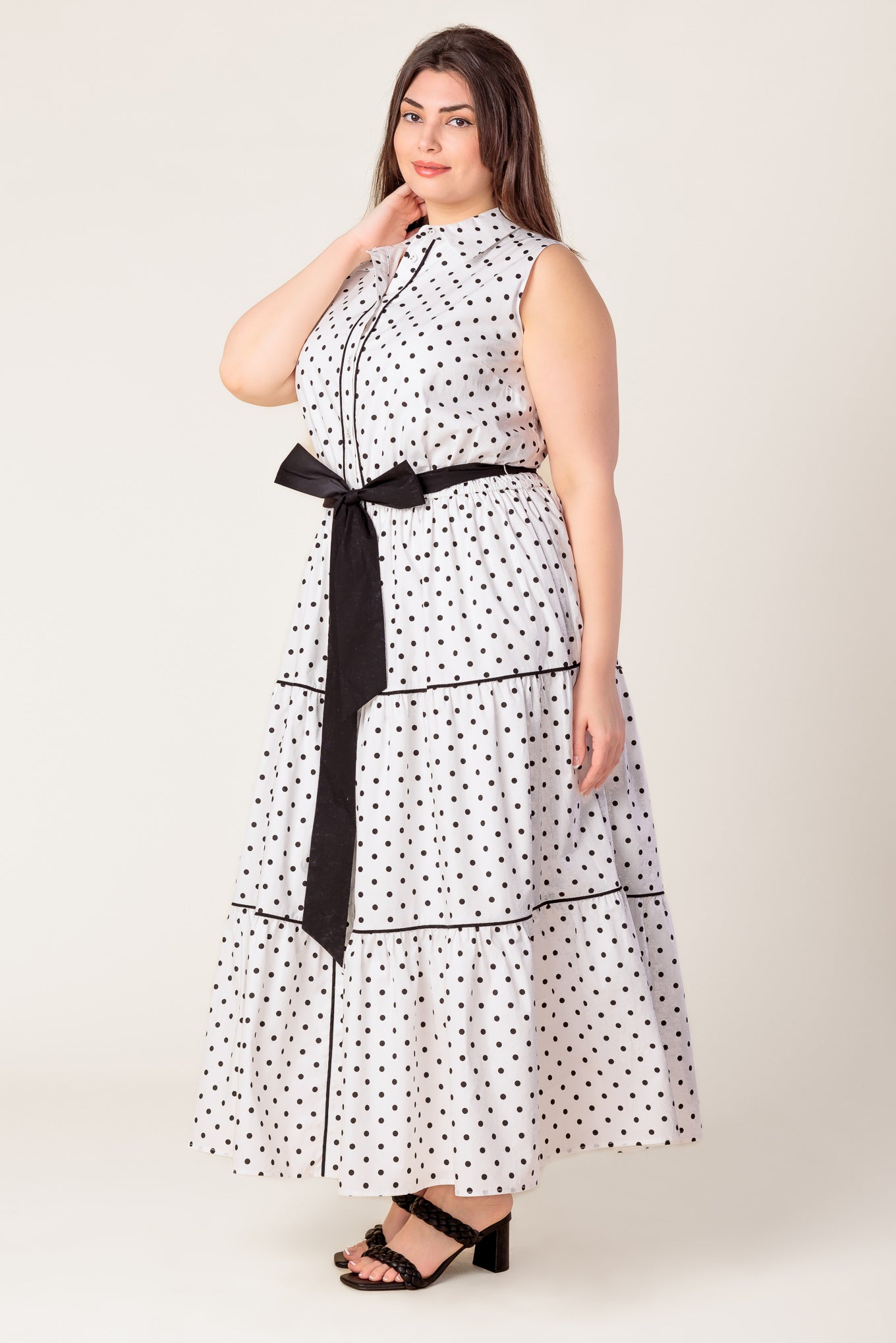 VESTIDO MIDI TEJIDO FUERA DE ALCANCE