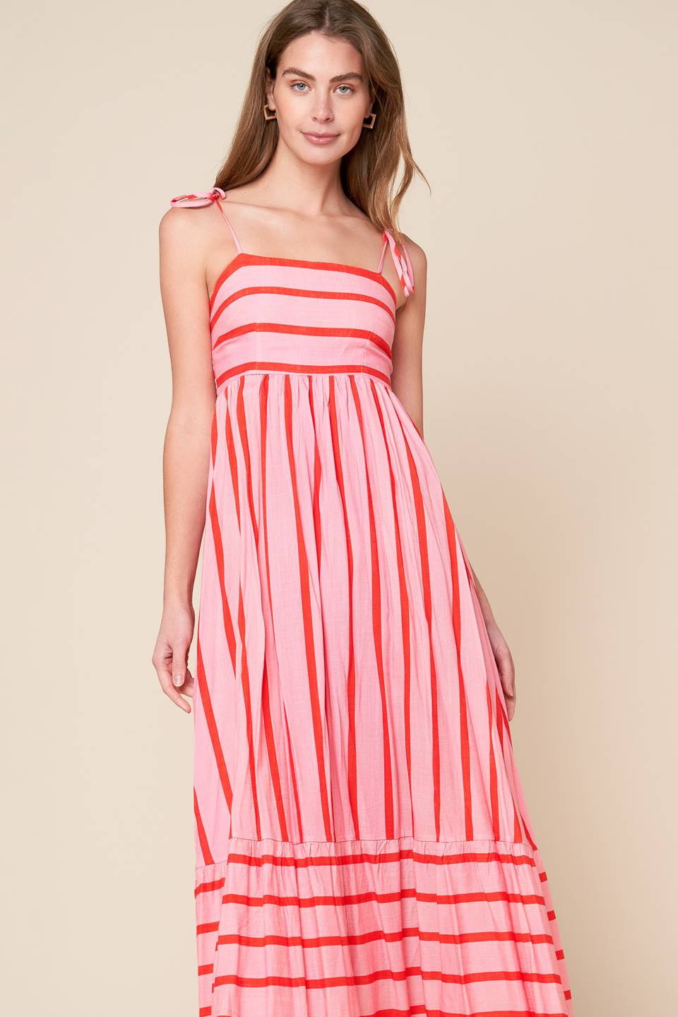 SPEAK NOW WOVEN MIDI DRESS - MaraFormigone