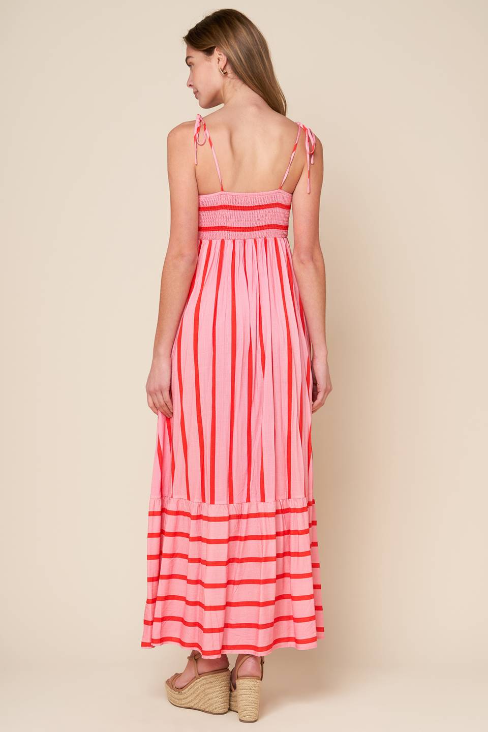 SPEAK NOW WOVEN MIDI DRESS - MaraFormigone