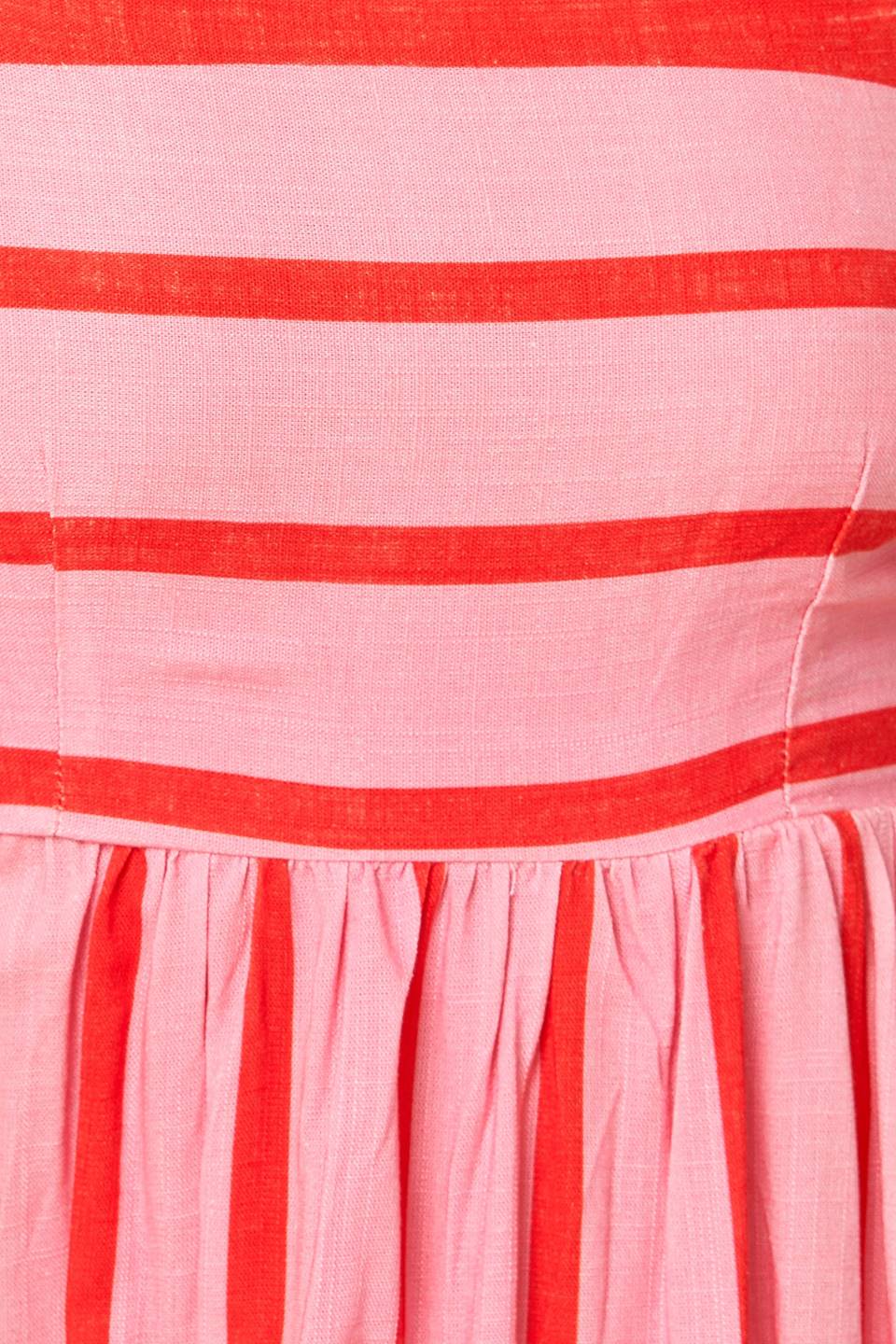 SPEAK NOW WOVEN MIDI DRESS - MaraFormigone