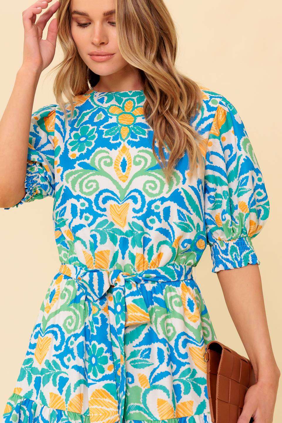 LOVE IN YOUR EYES WOVEN MNI DRESS - MaraFormigone